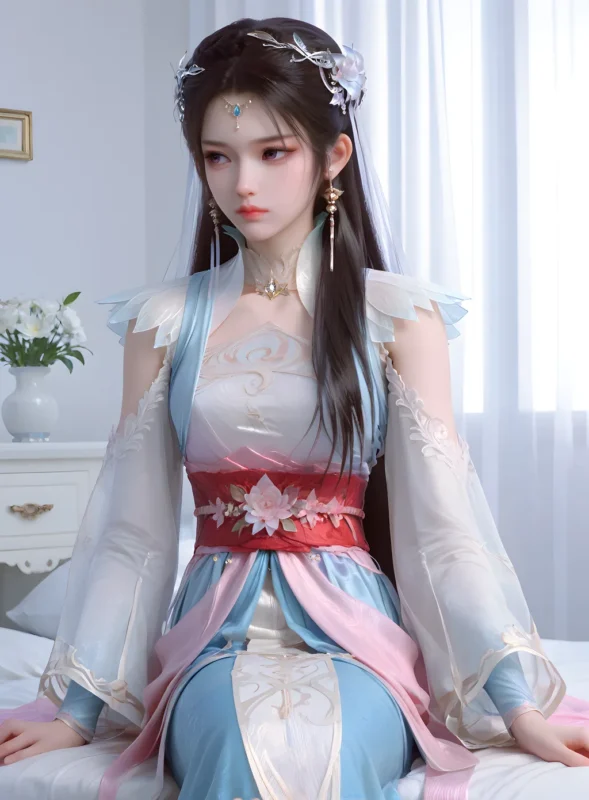 精选AI绘画 904 少年歌行-易文君[14P]-草丛看图