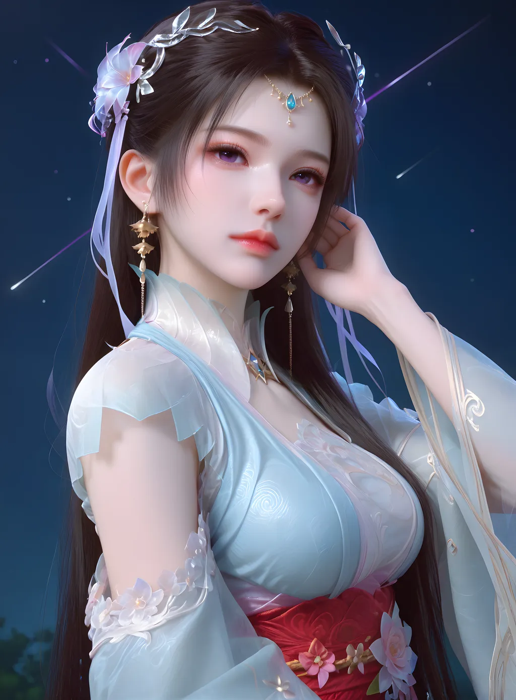 图片[7]-精选AI绘画 904 少年歌行-易文君[14P]-草丛看图