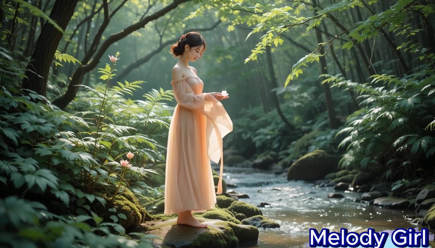 图片[6]-精选[AI Video]Guzheng _ Guqin Relaxing Music – Gentle Melodies by the Waterfall[20P]-草丛看图