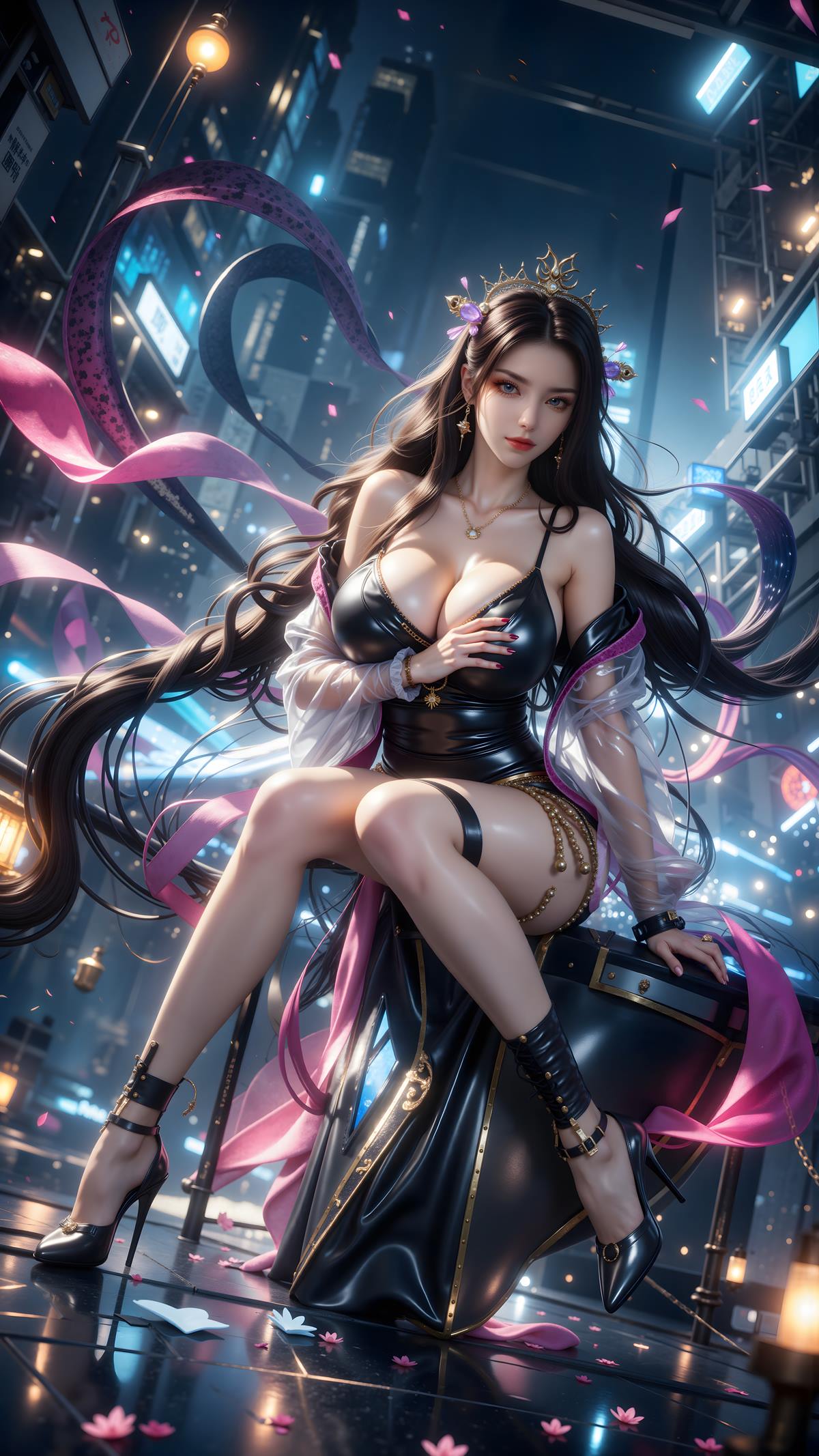 图片[1]-精选AI绘画 626 卡其喵 玉姐美杜莎[55P]-草丛看图