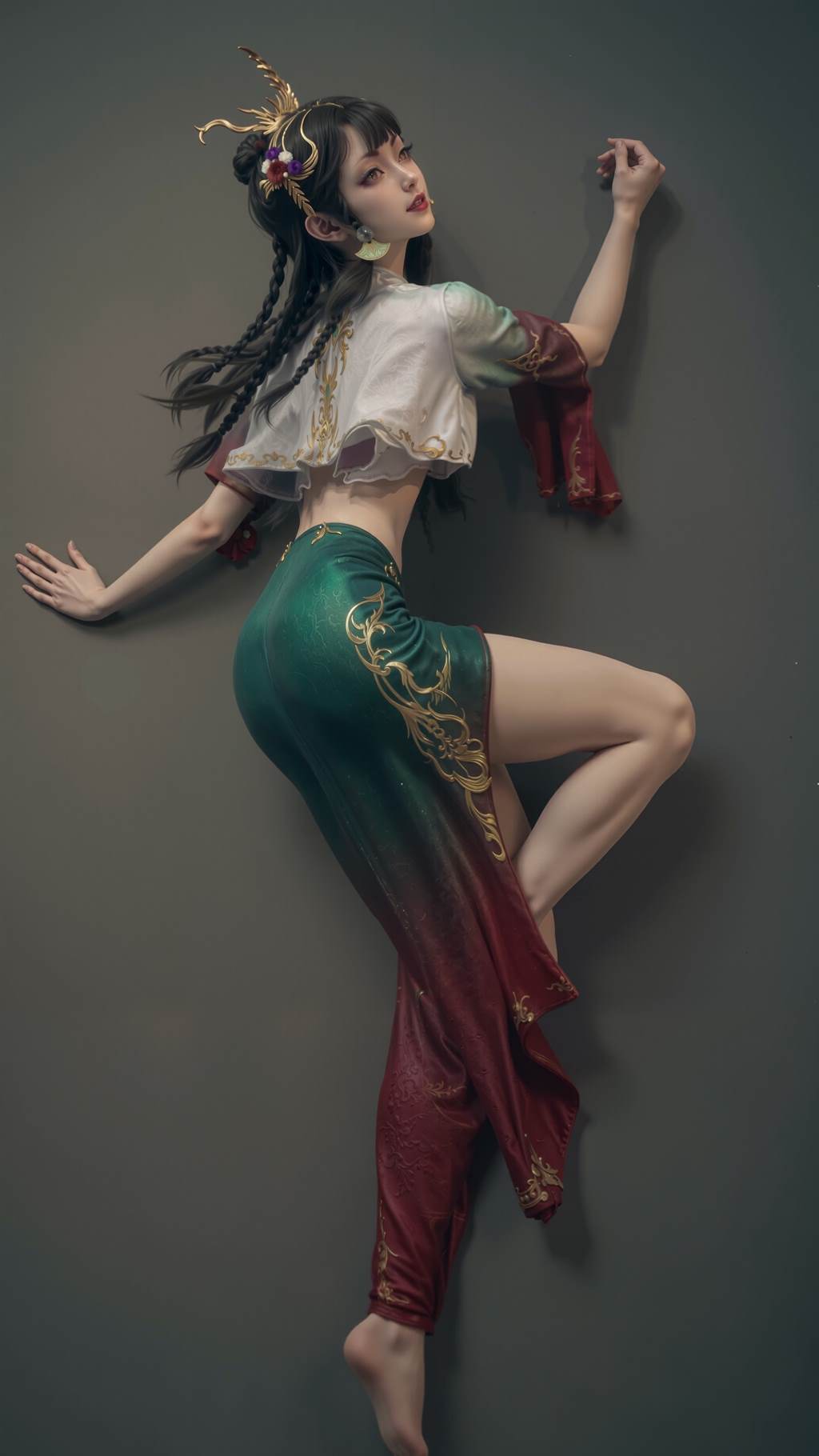 图片[2]-精选AI绘画 798 牧神记-仙清儿[19P]-草丛看图