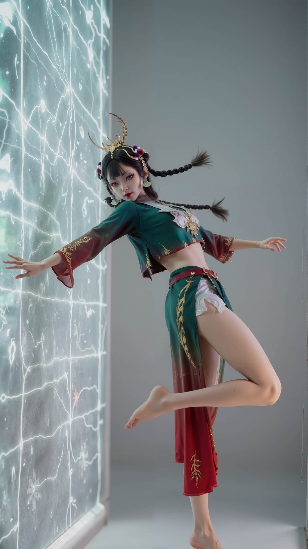 图片[1]-精选AI绘画 798 牧神记-仙清儿[19P]-草丛看图