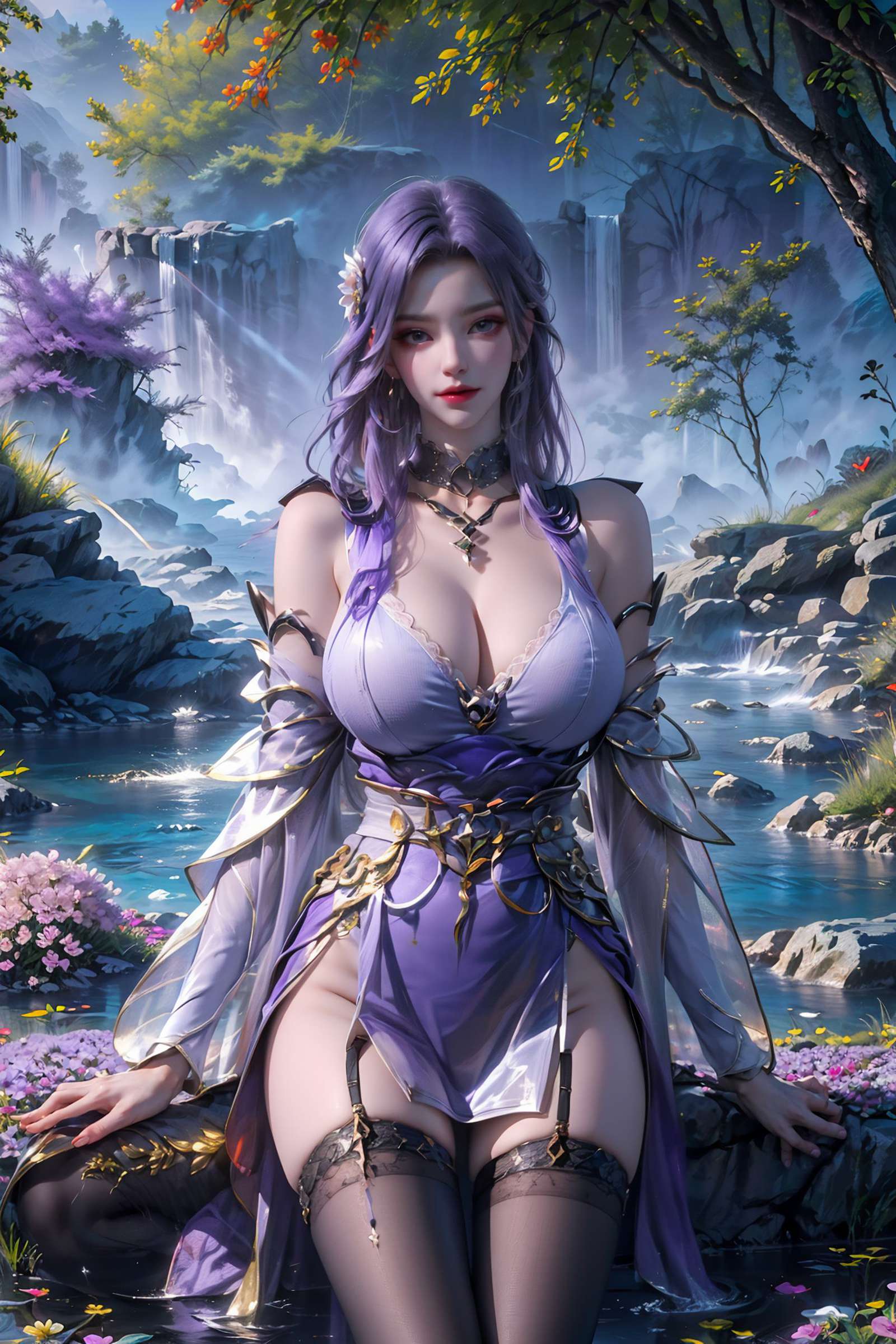 图片[5]-精选AI绘画 336 韩月[67P]-草丛看图