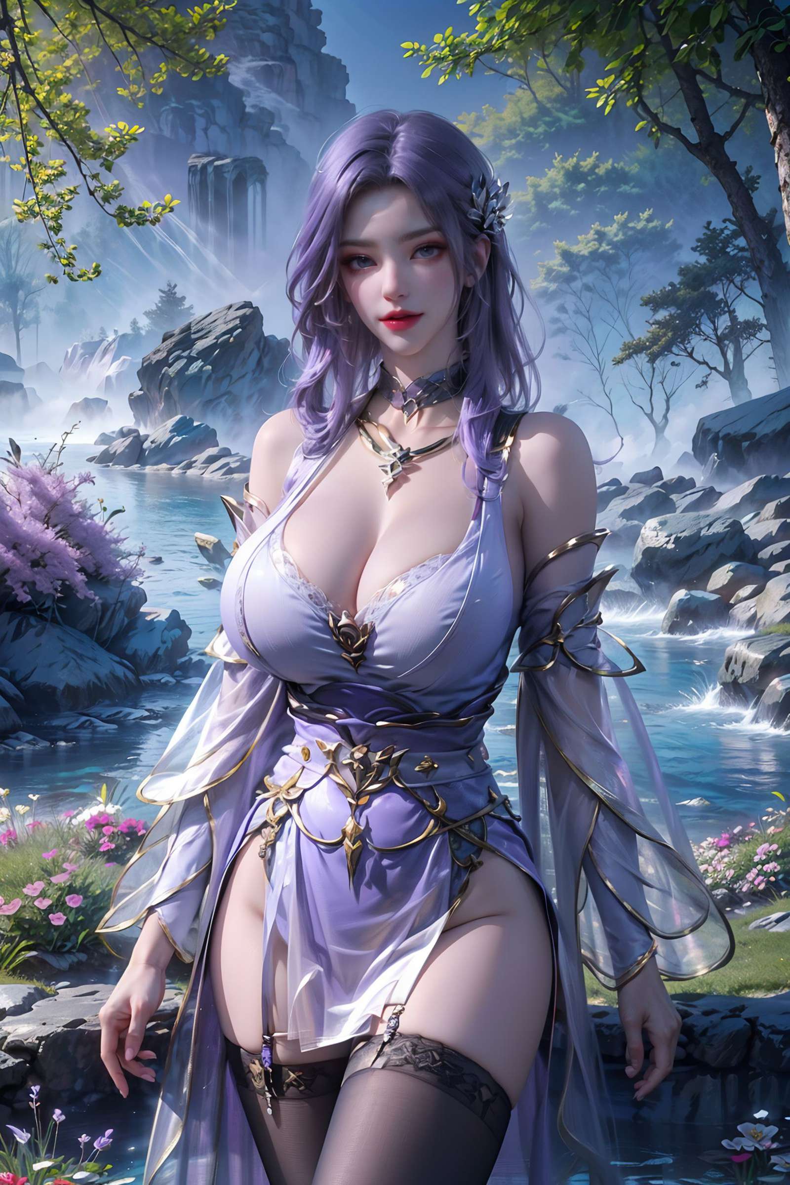 图片[8]-精选AI绘画 336 韩月[67P]-草丛看图