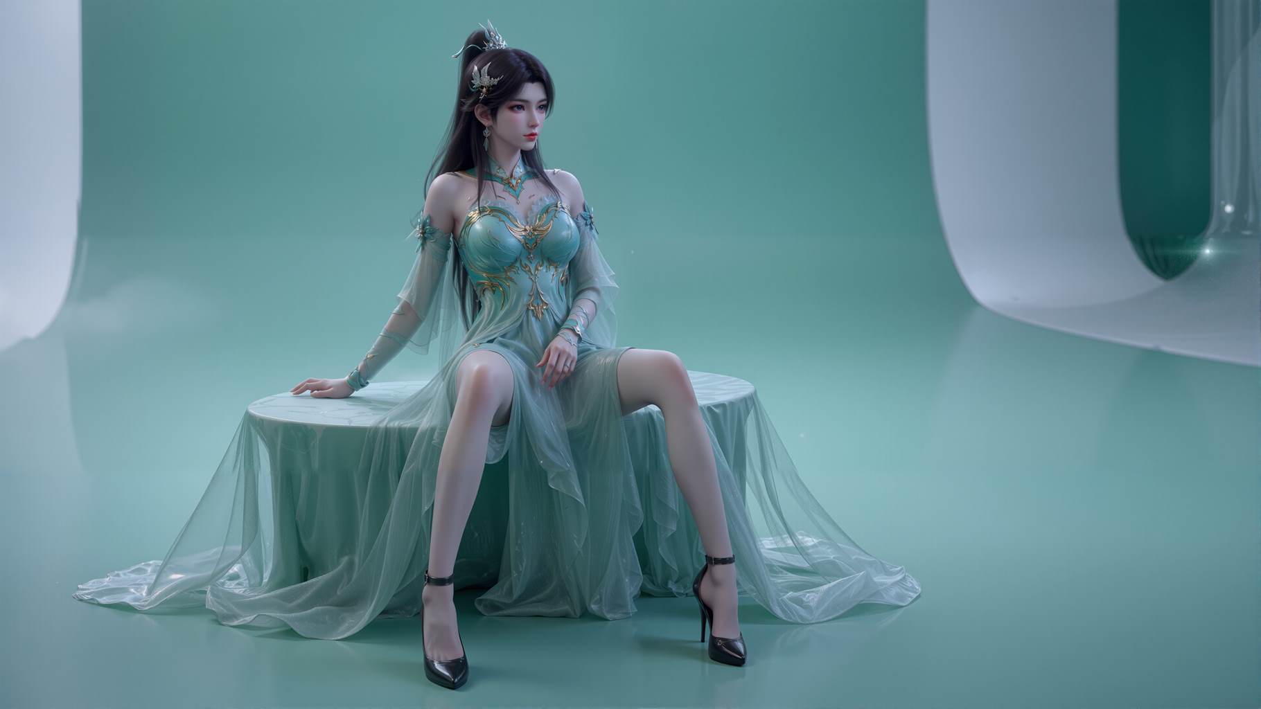 图片[2]-精选AI绘画 784 斗破-古薰儿[17P]-草丛看图