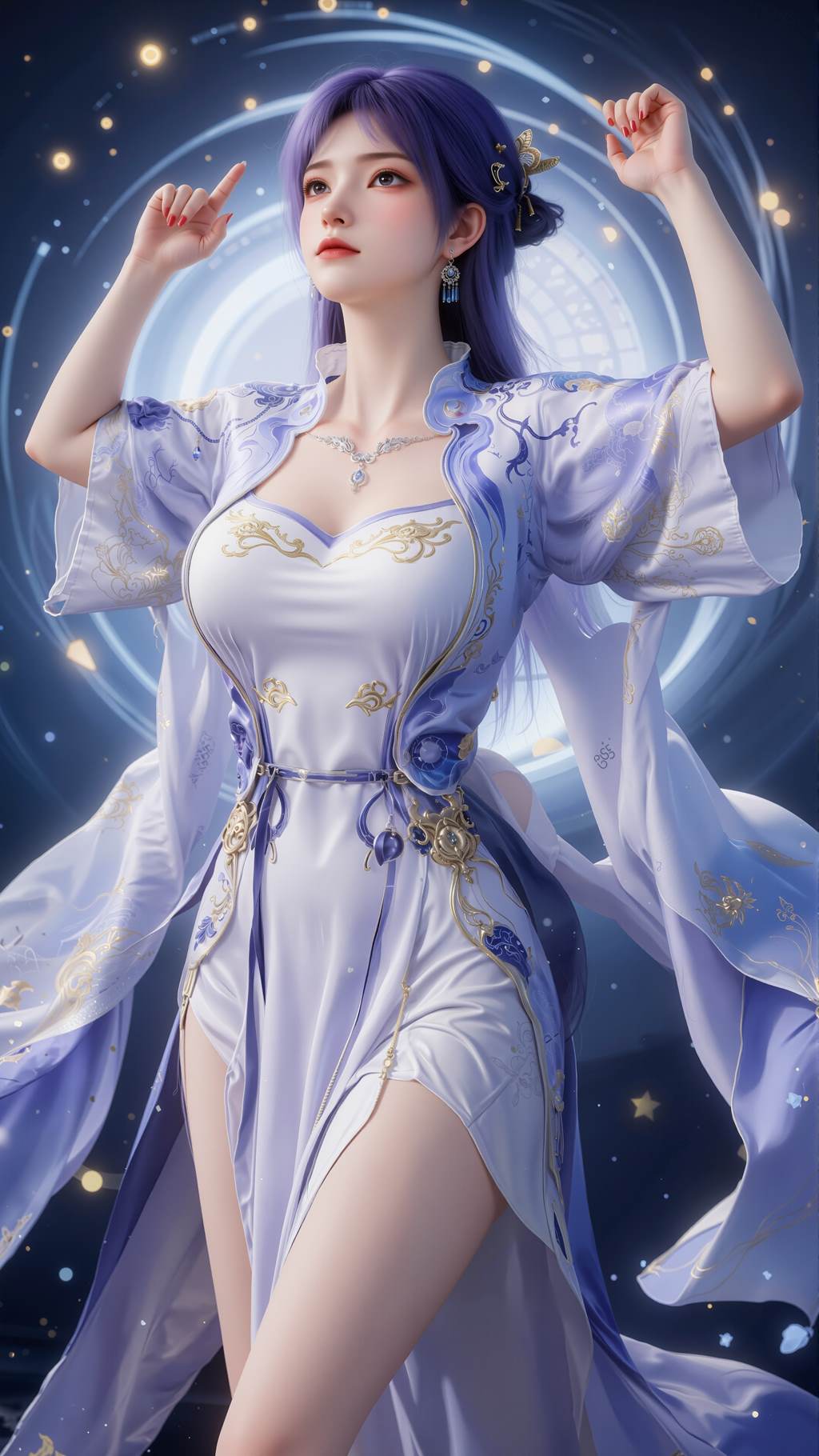 图片[3]-精选AI绘画 816 遮天-姬紫月[18P]-草丛看图