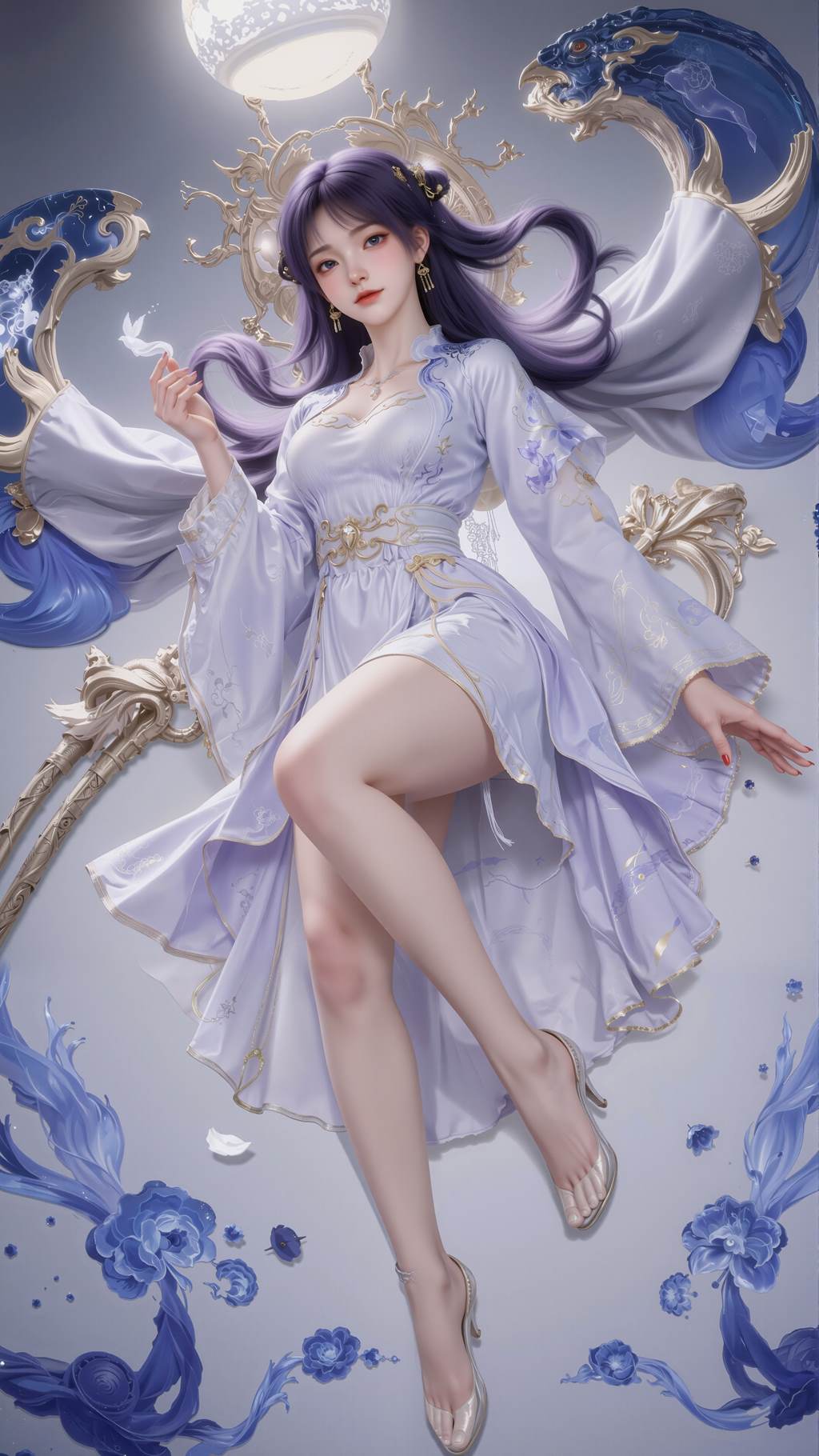 图片[5]-精选AI绘画 816 遮天-姬紫月[18P]-草丛看图