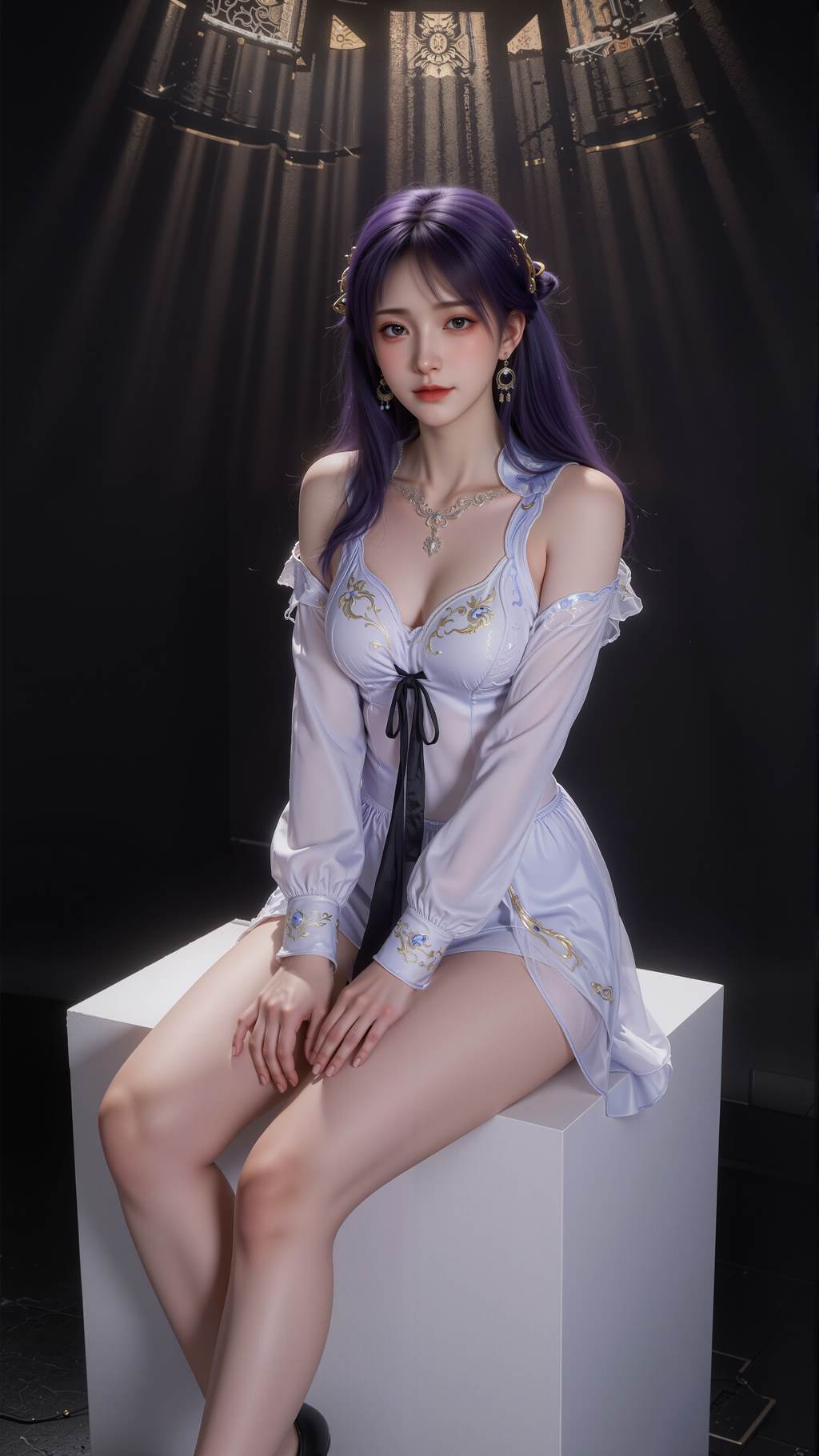 图片[6]-精选AI绘画 816 遮天-姬紫月[18P]-草丛看图