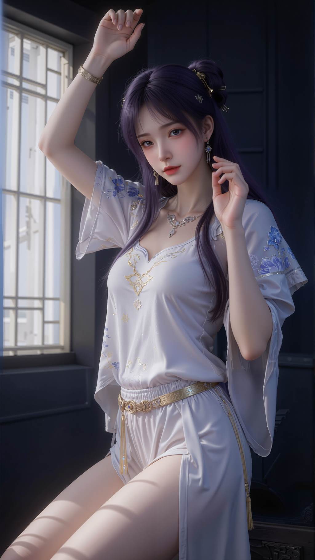 图片[7]-精选AI绘画 816 遮天-姬紫月[18P]-草丛看图