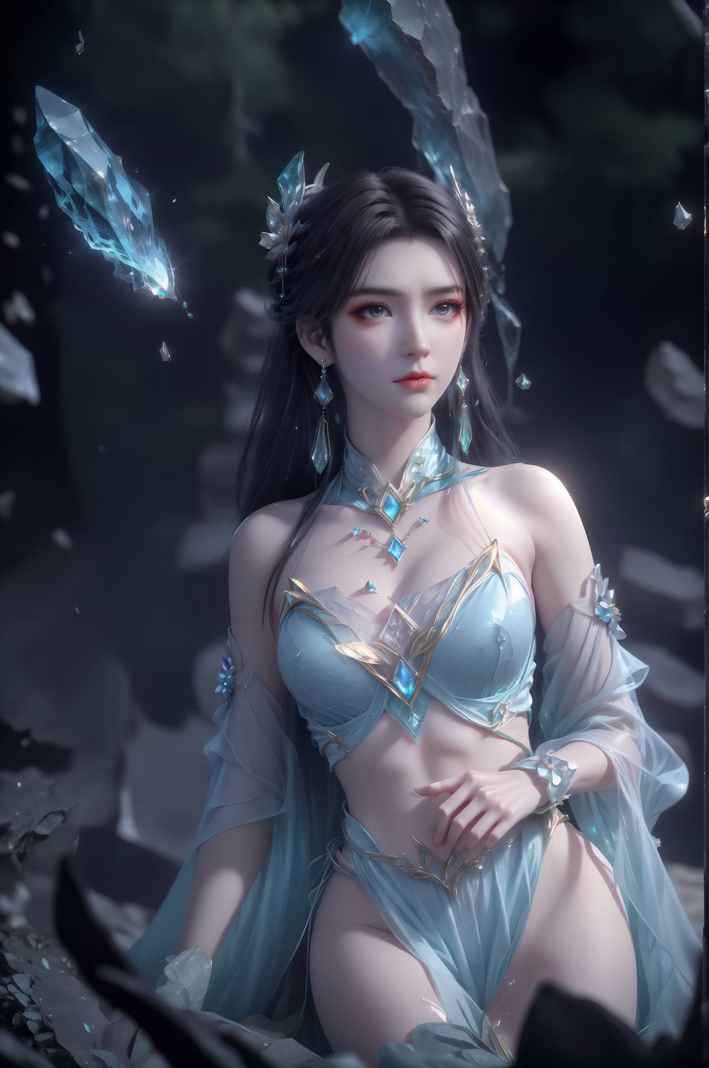 图片[7]-精选AI绘画 553 古熏儿（花开图包系列）[35P]-草丛看图