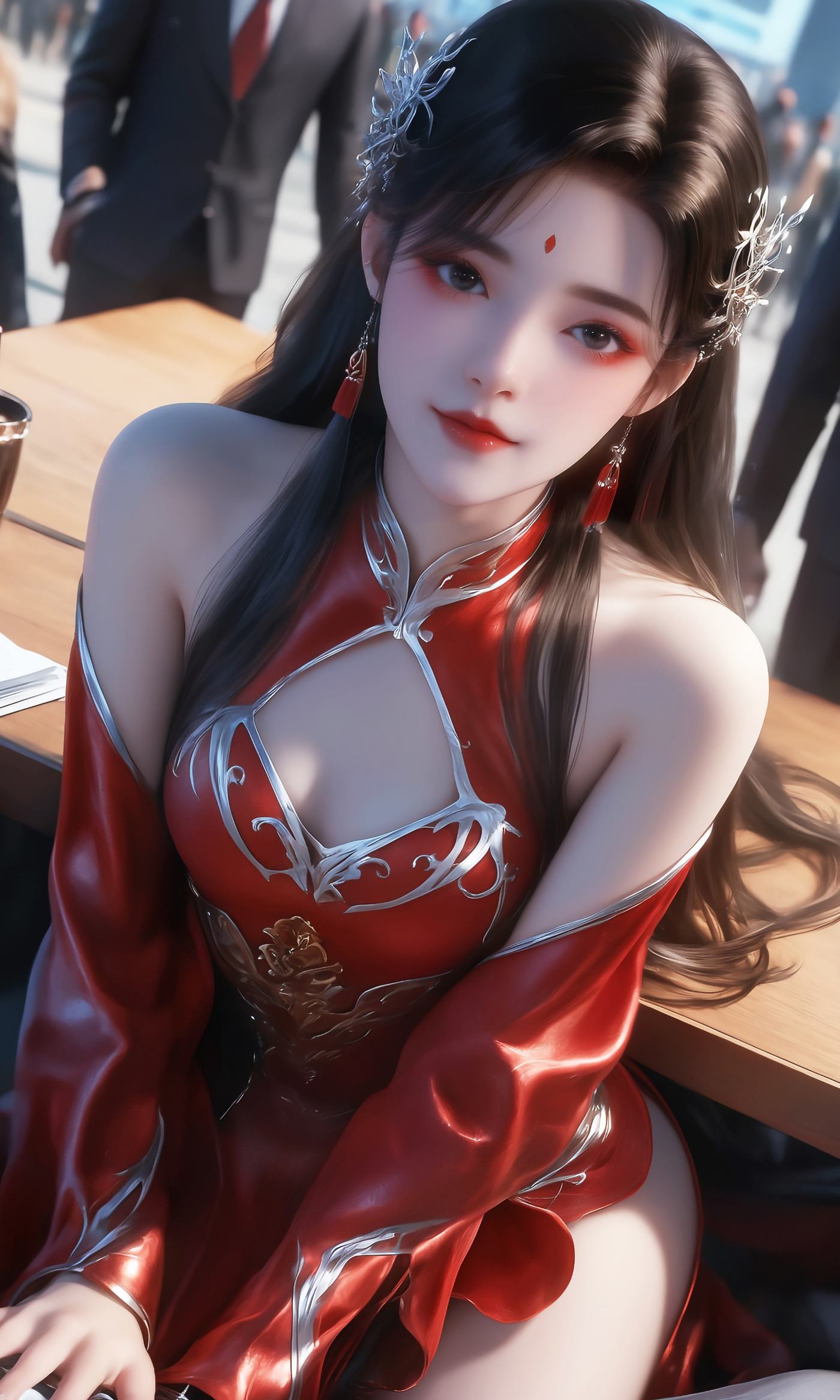 图片[2]-精选AI绘画 501 火灵儿[12P]-草丛看图