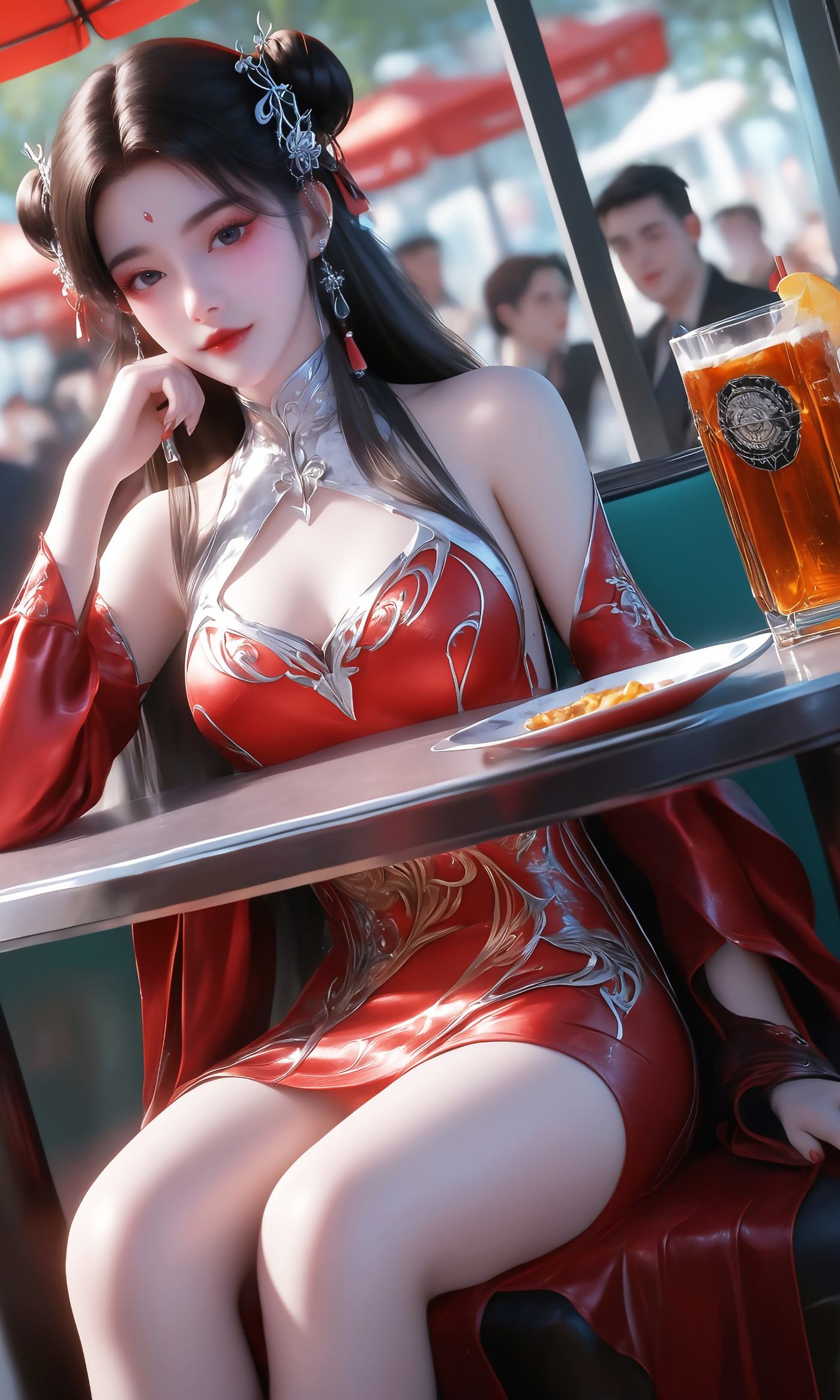 图片[4]-精选AI绘画 501 火灵儿[12P]-草丛看图