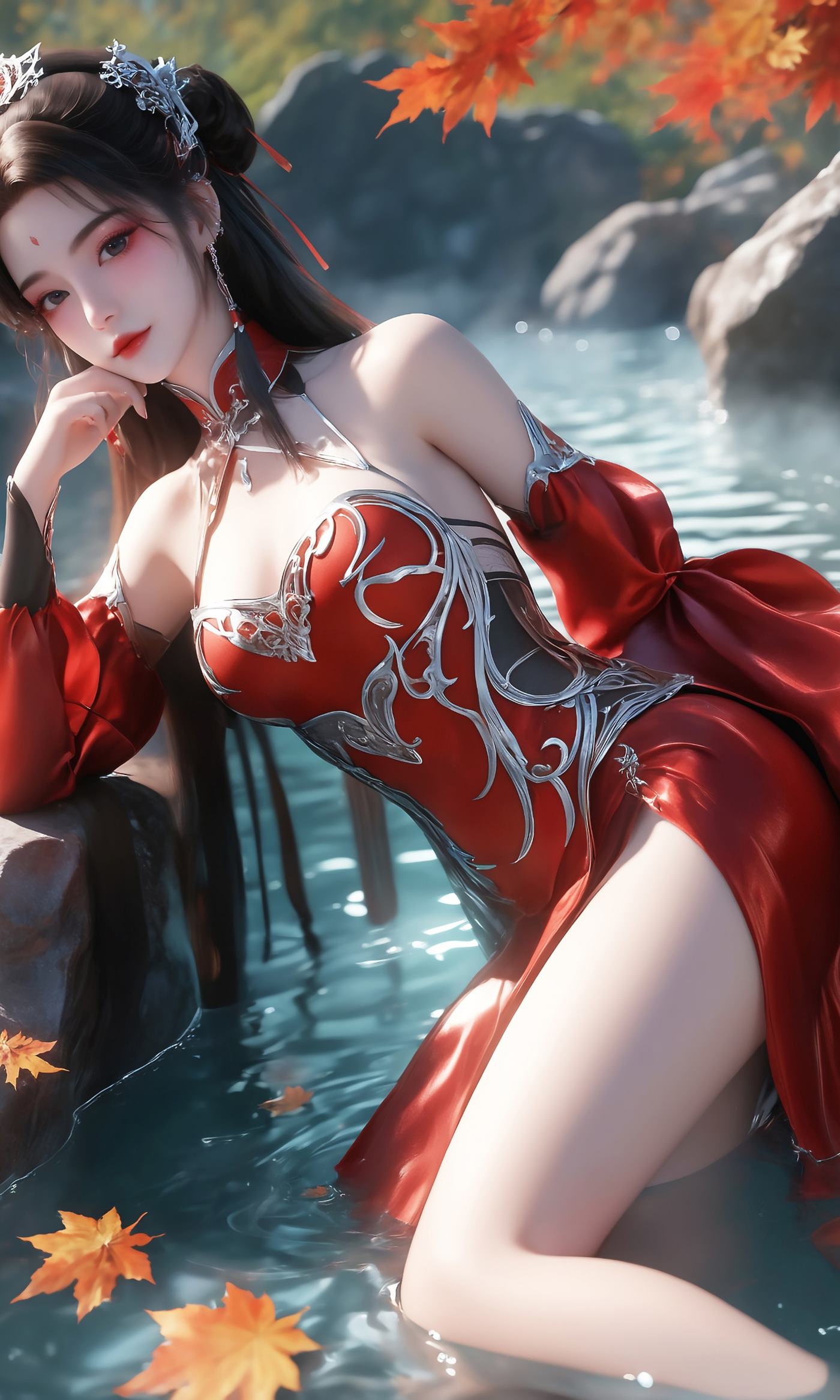 图片[1]-精选AI绘画 501 火灵儿[12P]-草丛看图