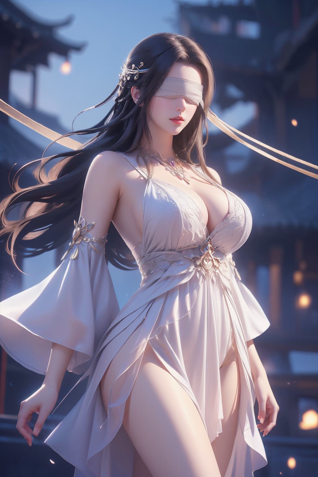 图片[2]-精选AI绘画 363 兰若[38P]-草丛看图