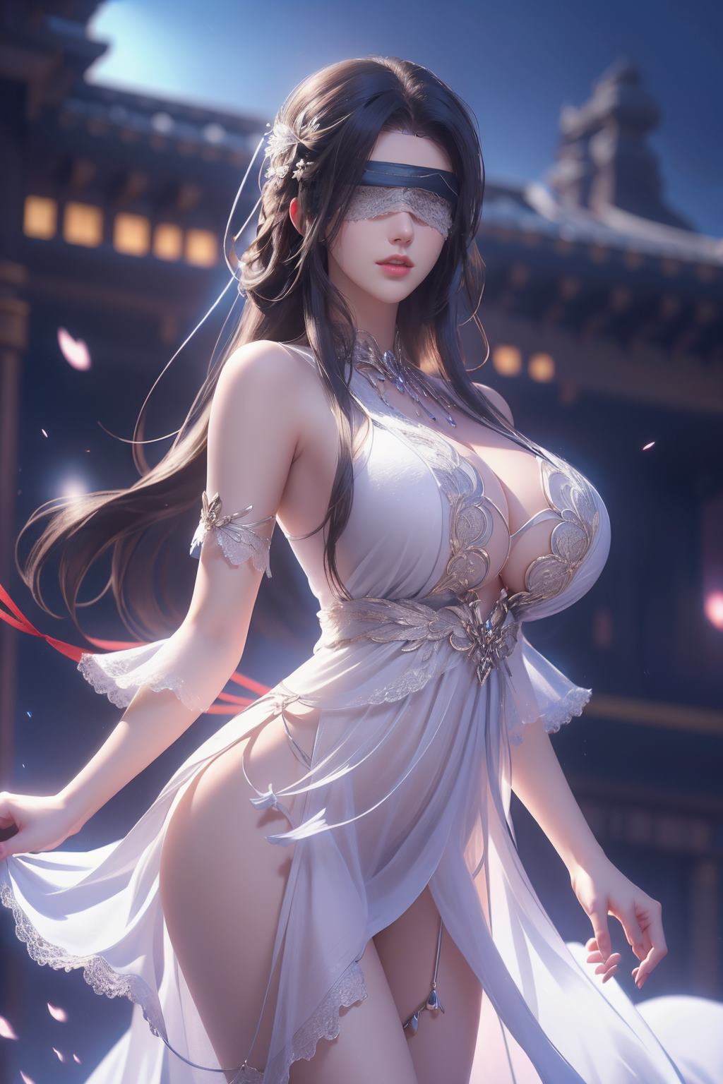 图片[3]-精选AI绘画 363 兰若[38P]-草丛看图