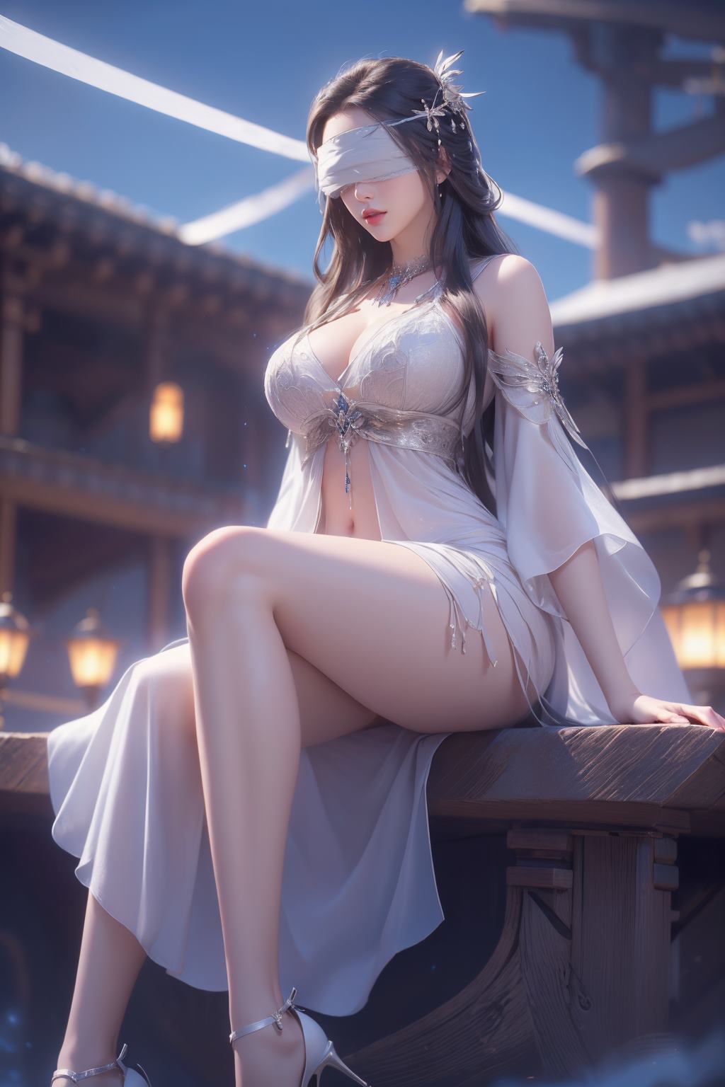 图片[5]-精选AI绘画 363 兰若[38P]-草丛看图