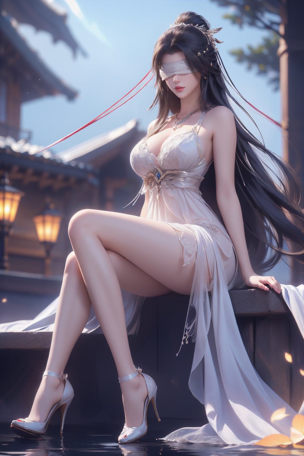 图片[6]-精选AI绘画 363 兰若[38P]-草丛看图