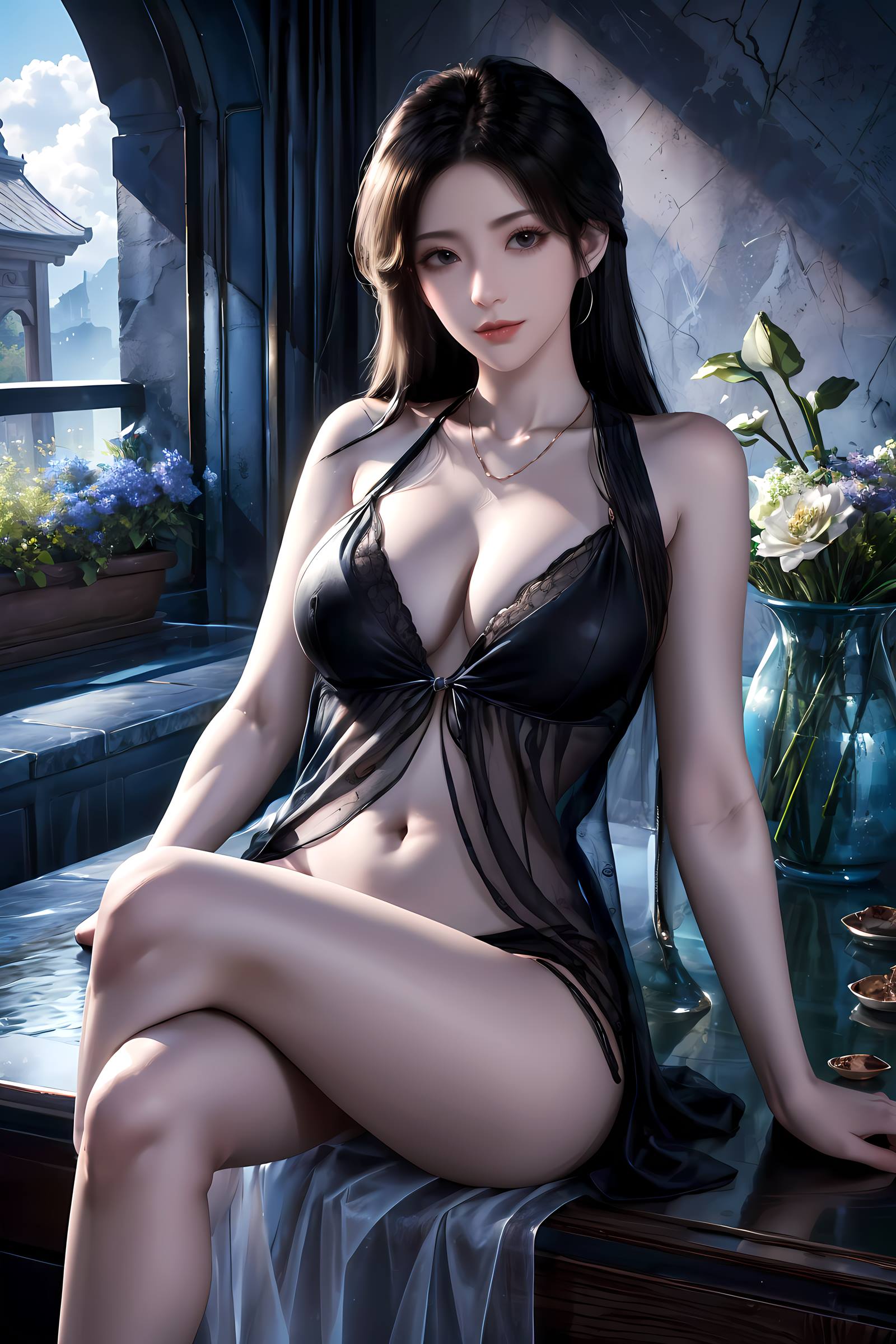 图片[3]-精选AI绘画 140 凡人修仙传-南宫婉[22P]-草丛看图