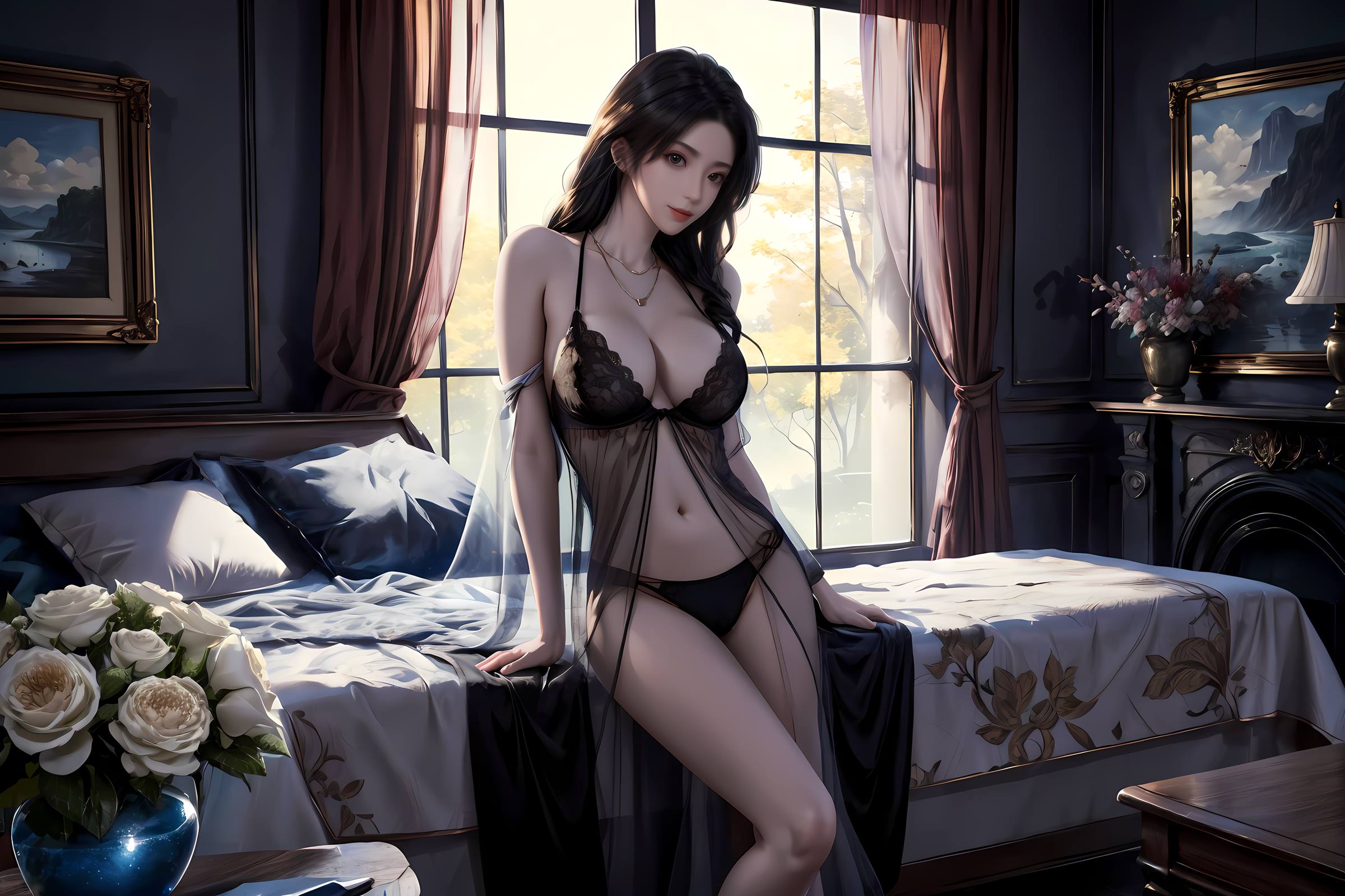 图片[8]-精选AI绘画 140 凡人修仙传-南宫婉[22P]-草丛看图