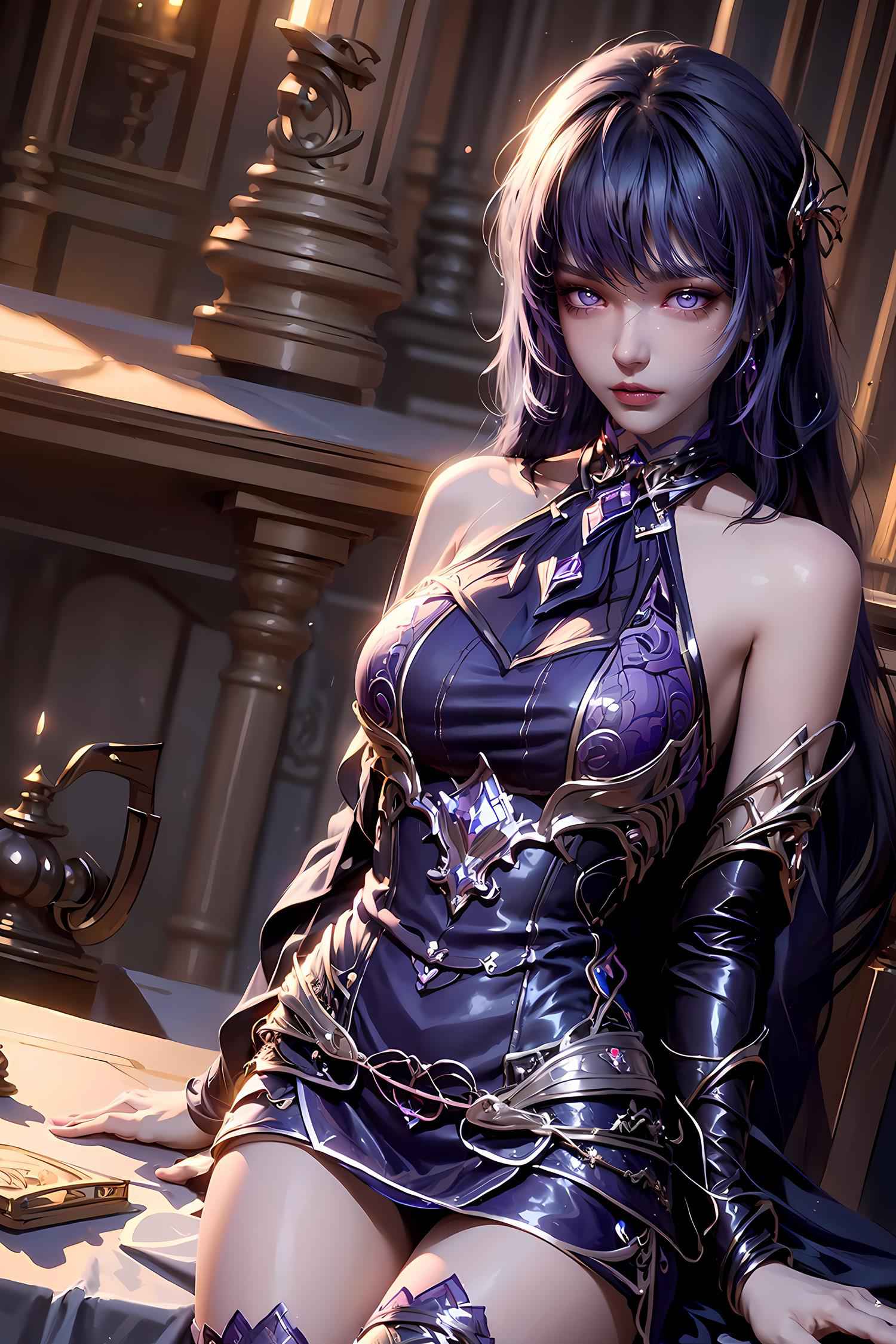 图片[5]-精选AI绘画 381 圣采儿[35P]-草丛看图