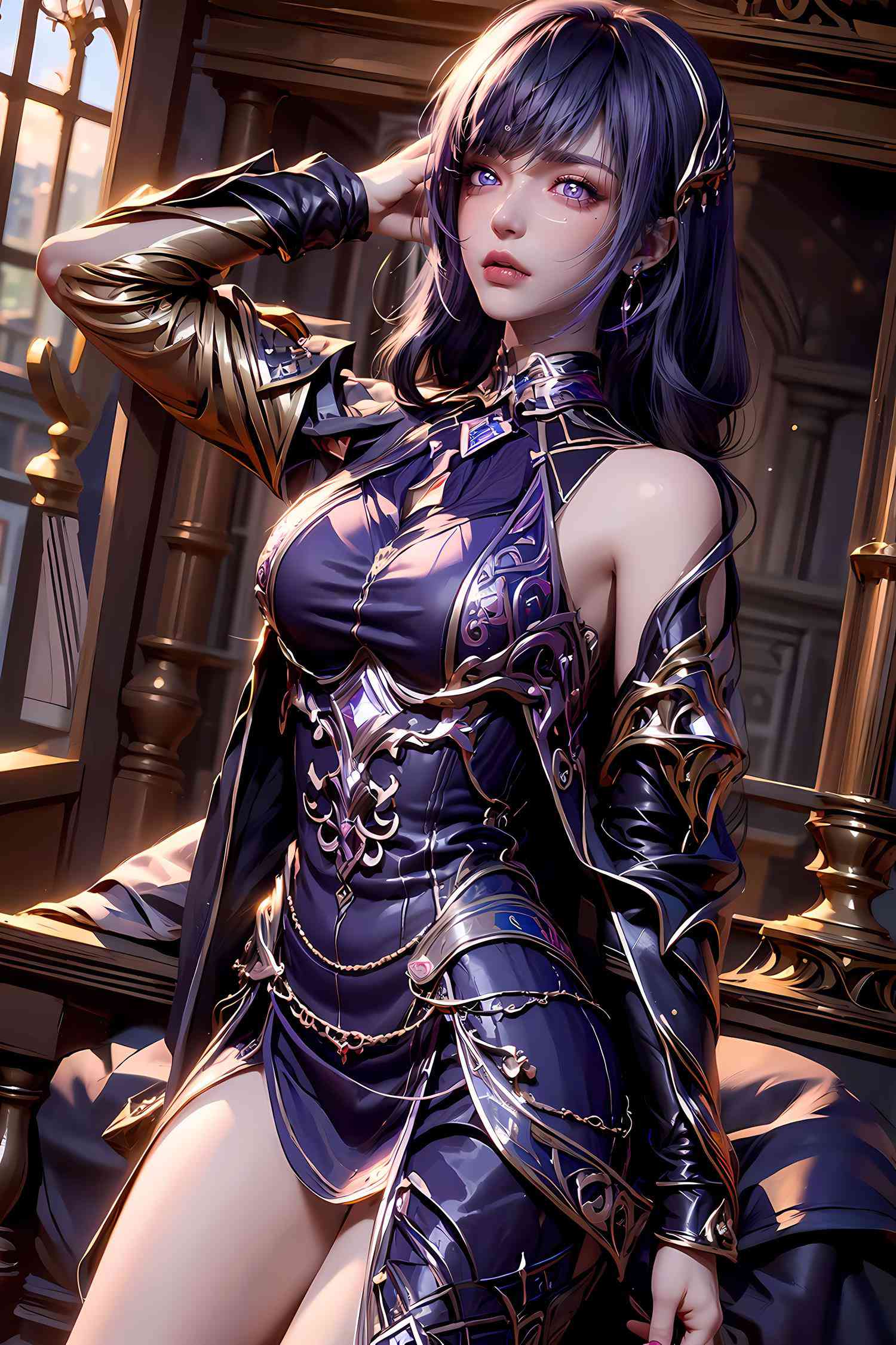 图片[7]-精选AI绘画 381 圣采儿[35P]-草丛看图