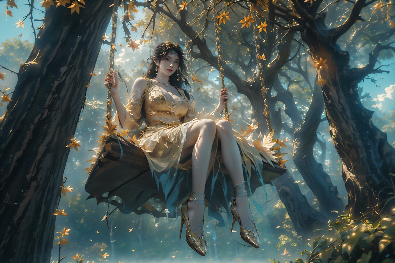 图片[2]-精选AI绘画 577 金瓶儿[34P]-草丛看图