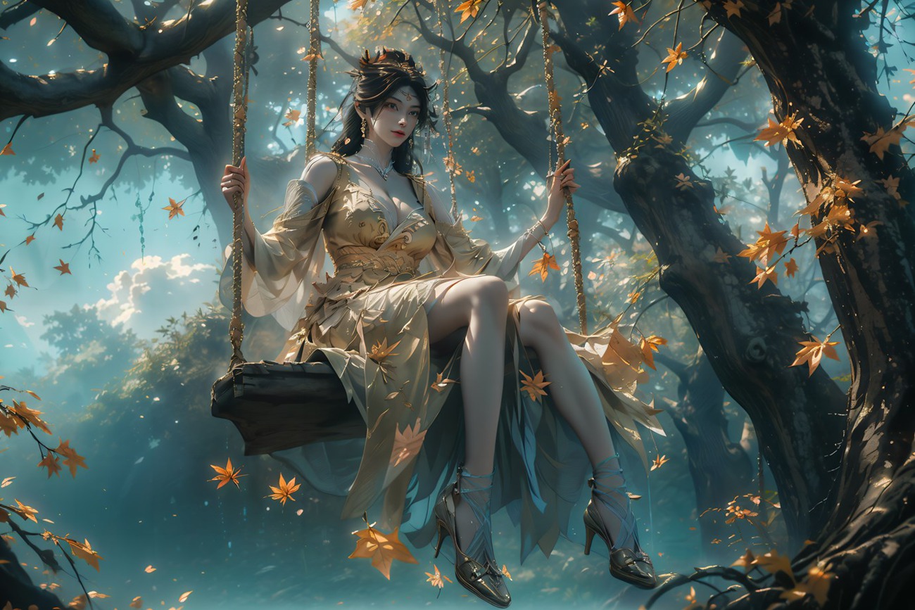 图片[5]-精选AI绘画 577 金瓶儿[34P]-草丛看图