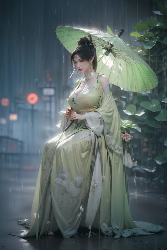 精选AI绘画 577 金瓶儿[34P]-草丛看图