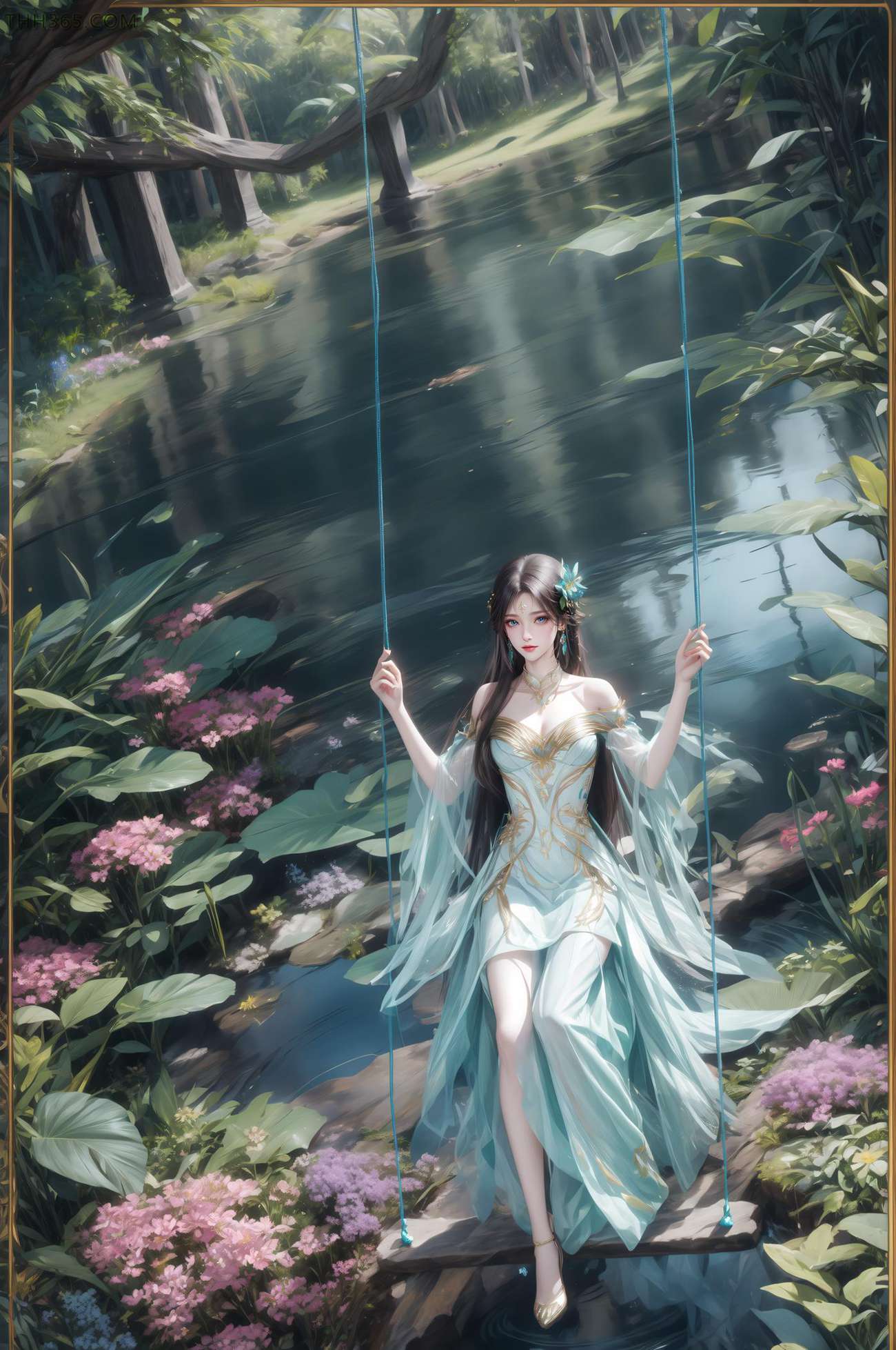 图片[2]-精选AI绘画 512 萧熏儿[60P]-草丛看图