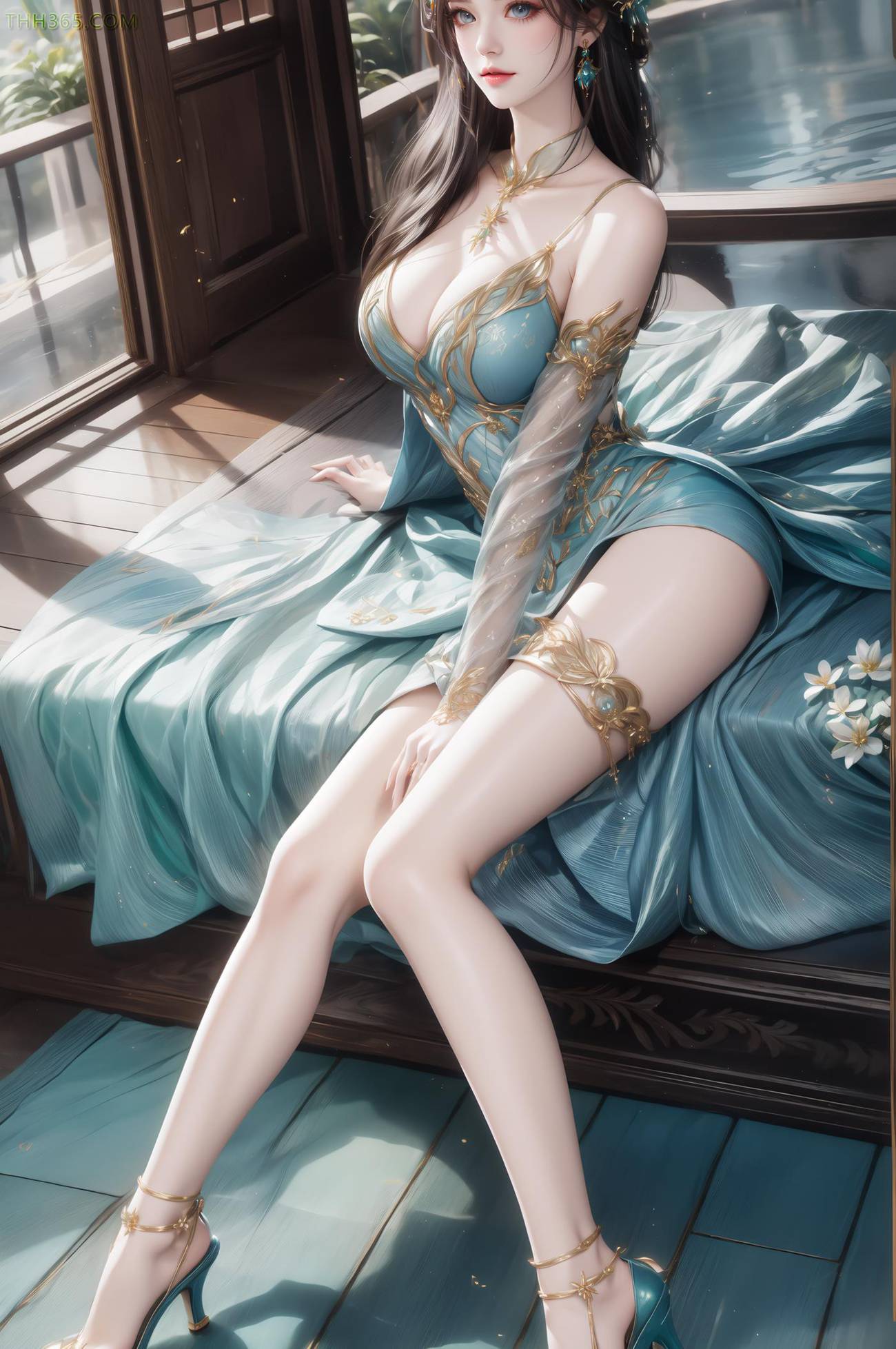 图片[6]-精选AI绘画 512 萧熏儿[60P]-草丛看图