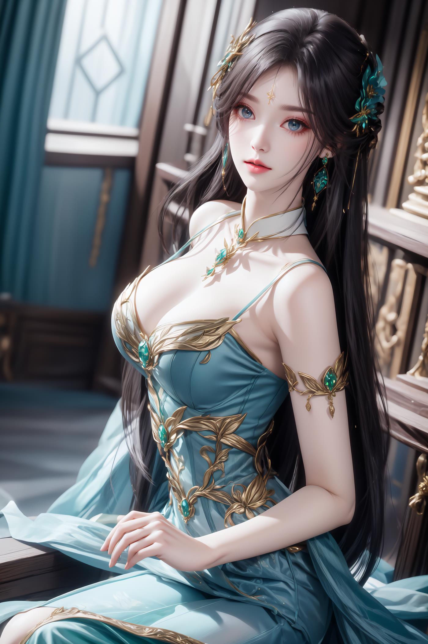 图片[7]-精选AI绘画 512 萧熏儿[60P]-草丛看图