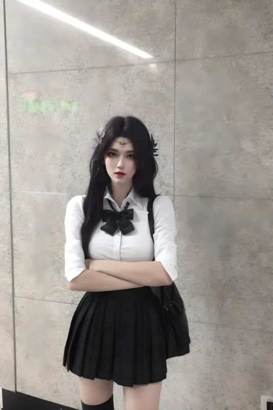 精选AI绘画 881 玄衣[76P]-草丛看图