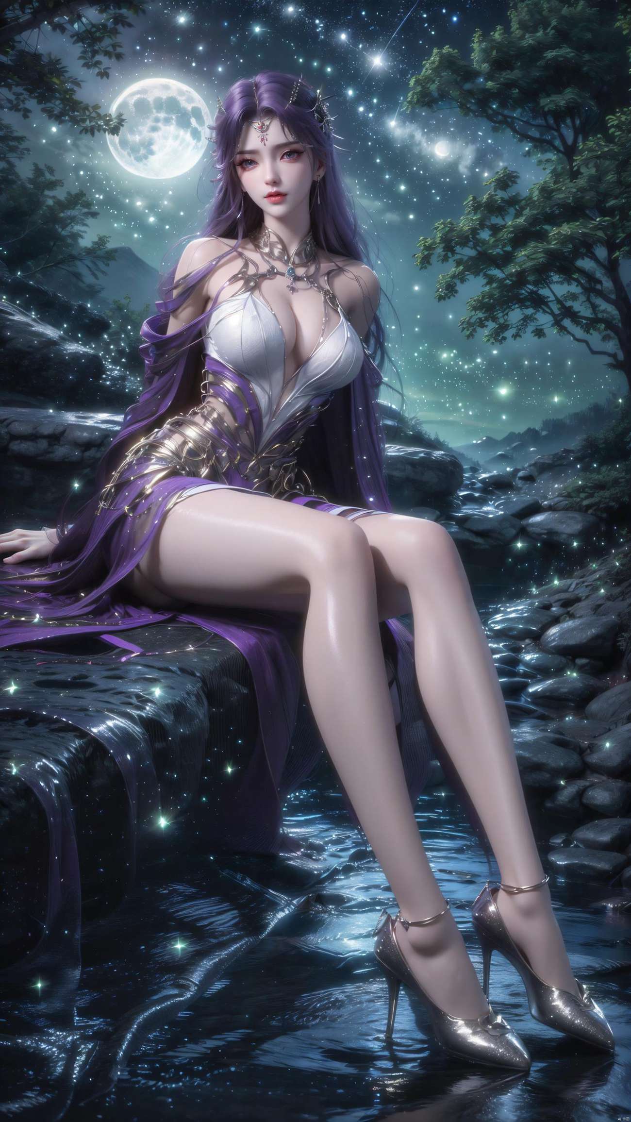 图片[3]-精选AI绘画 571 云曦[18P]-草丛看图