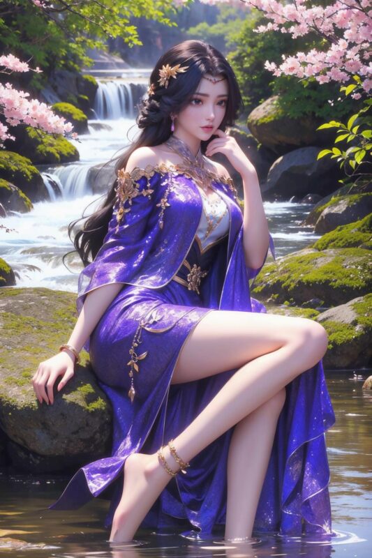 精选AI绘画 571 云曦[18P]-草丛看图