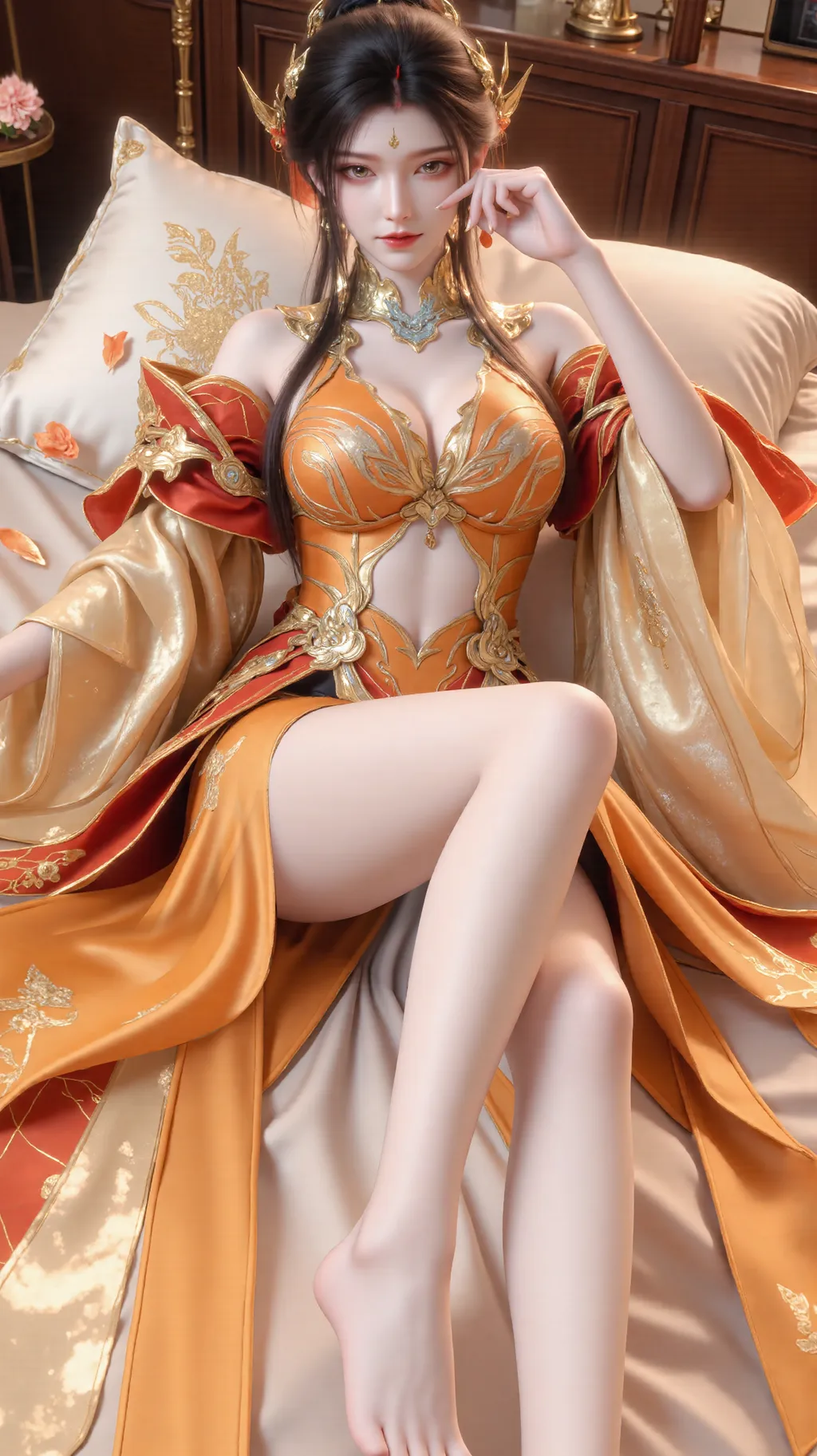 图片[1]-精选AI绘画 879 南宫锦-原装19张[19P]-草丛看图