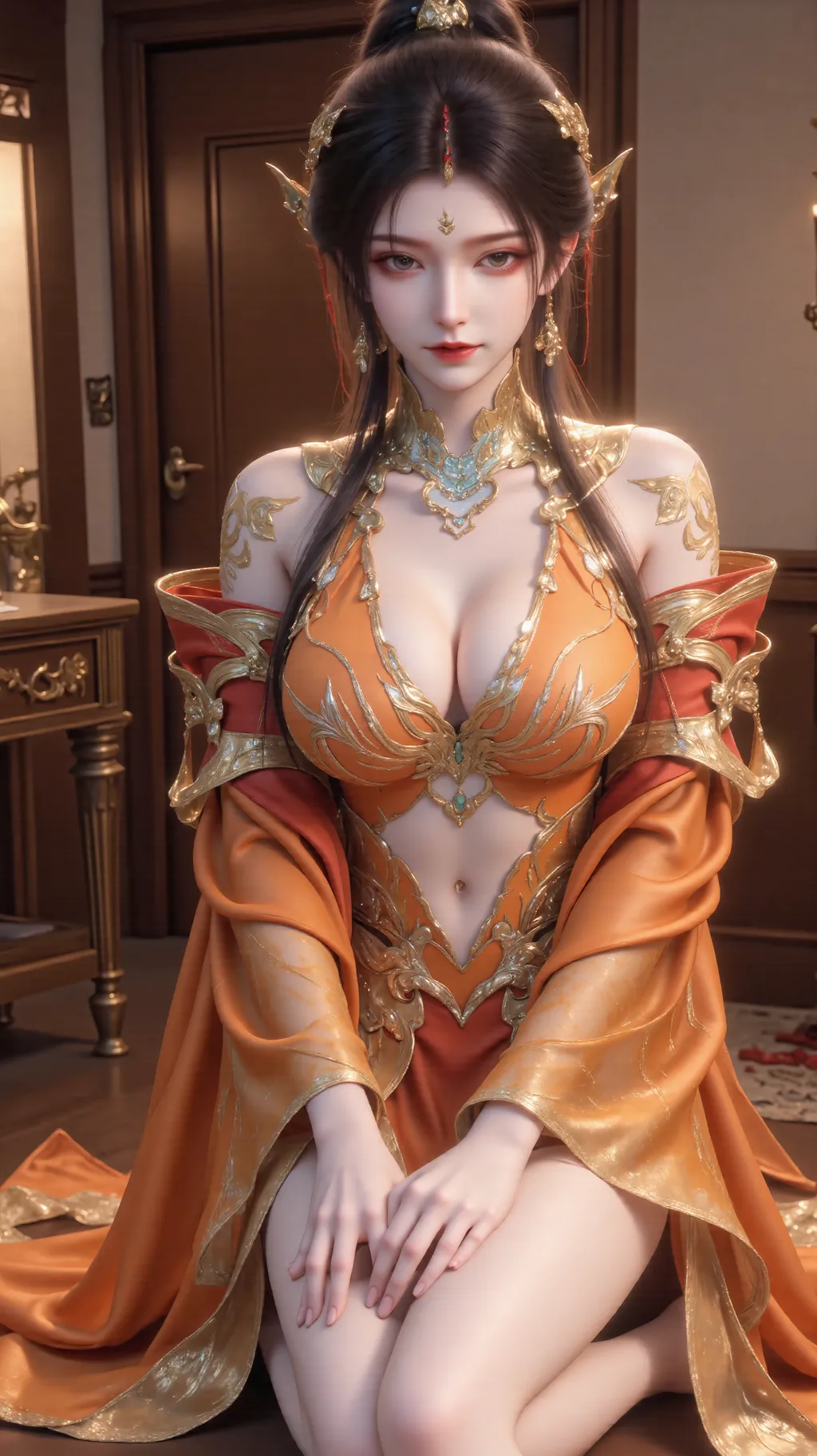 图片[7]-精选AI绘画 879 南宫锦-原装19张[19P]-草丛看图