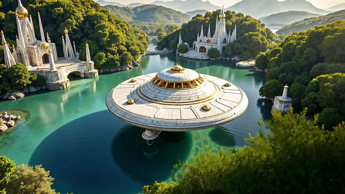 图片[5]-精选[AI Video]Princess of Space Fantasy_ Futuristic Music Video[20P]-草丛看图