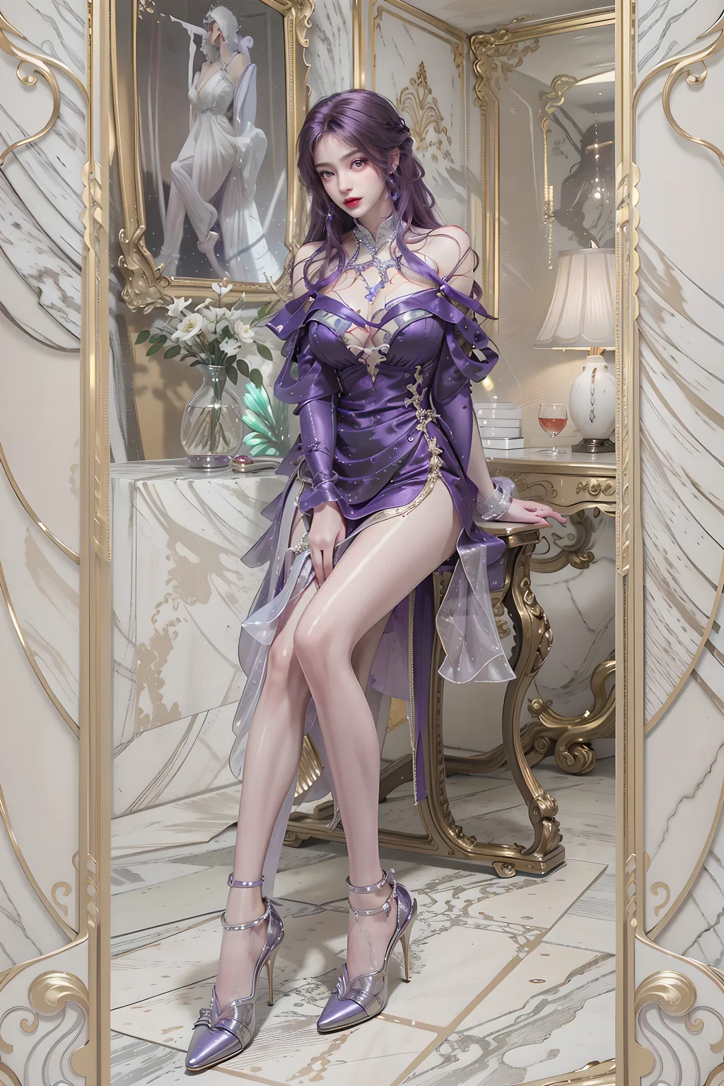 图片[2]-精选AI绘画 912 完美世界-云曦[36P]-草丛看图