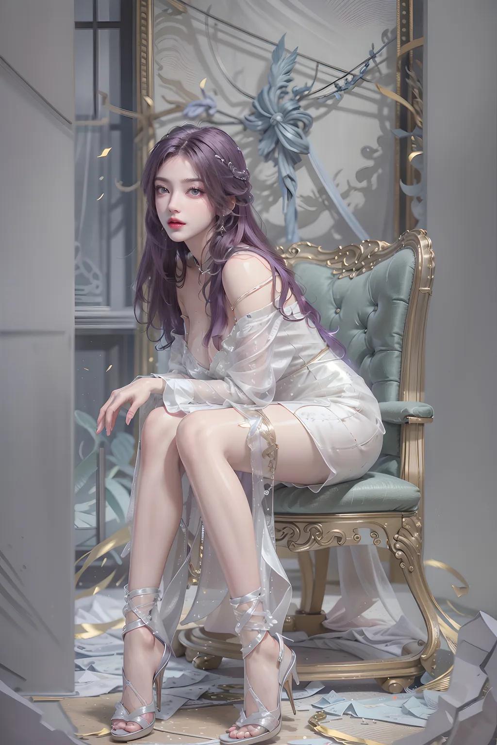 图片[1]-精选AI绘画 912 完美世界-云曦[36P]-草丛看图