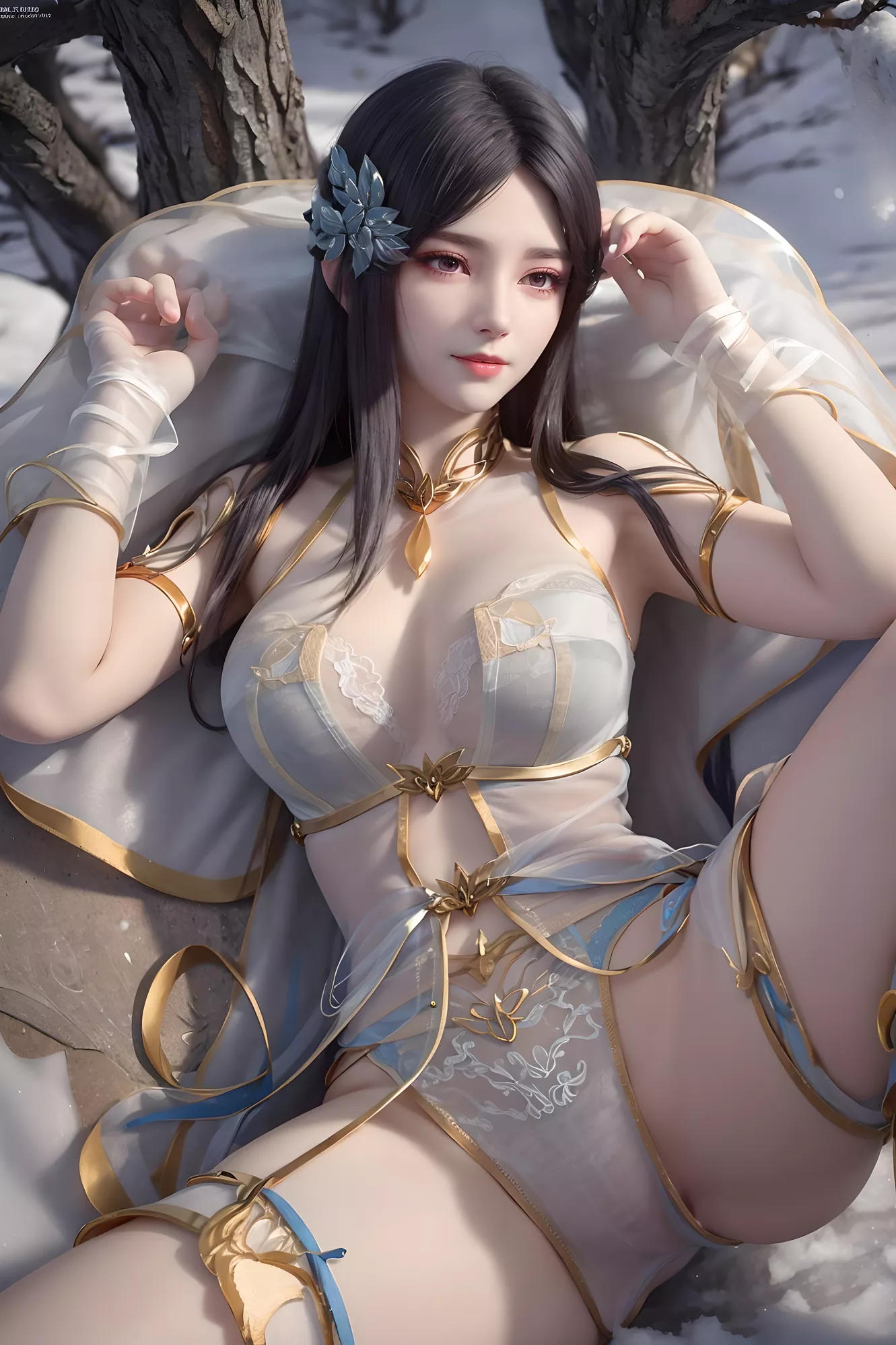 图片[2]-精选AI绘画 467 柳菲蕾SI[20P]-草丛看图