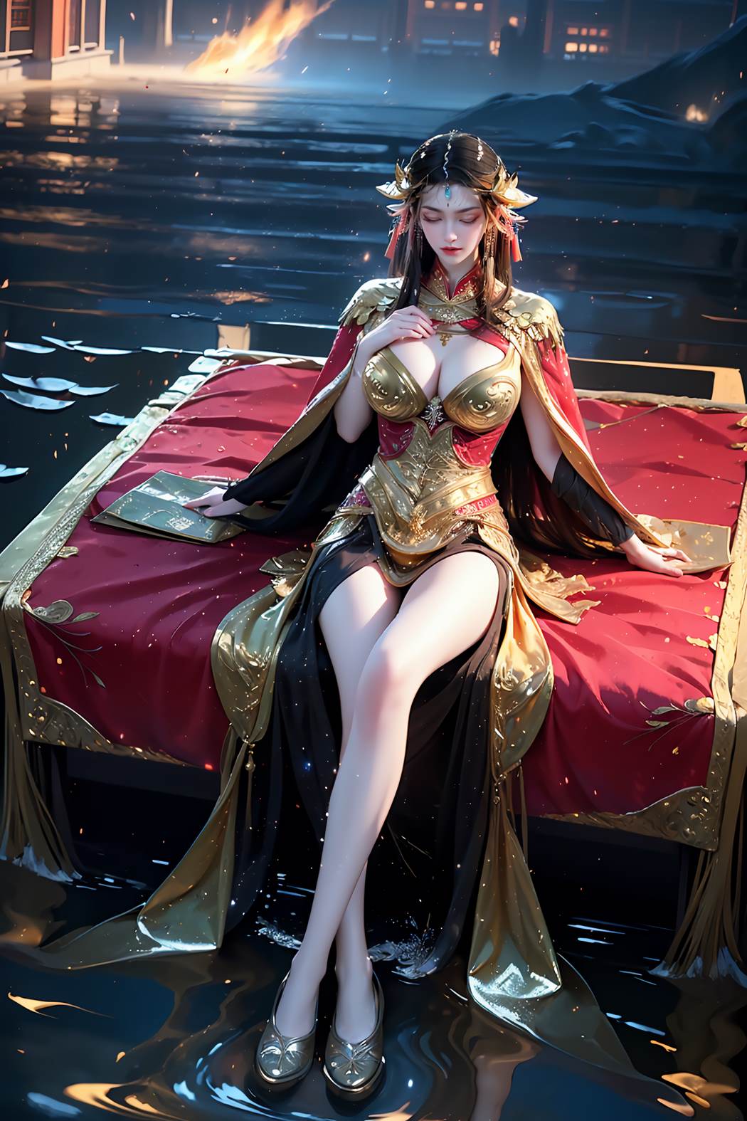 图片[2]-精选AI绘画 725 武动乾坤-穆芊芊[78P]-草丛看图