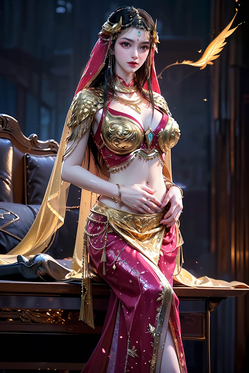 图片[6]-精选AI绘画 725 武动乾坤-穆芊芊[78P]-草丛看图