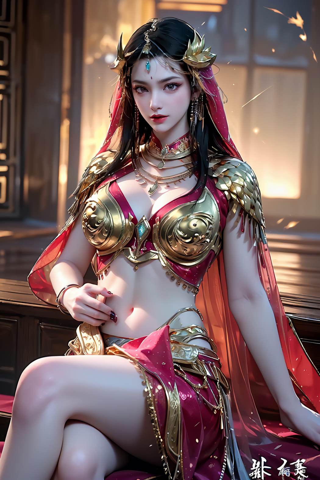 图片[7]-精选AI绘画 725 武动乾坤-穆芊芊[78P]-草丛看图