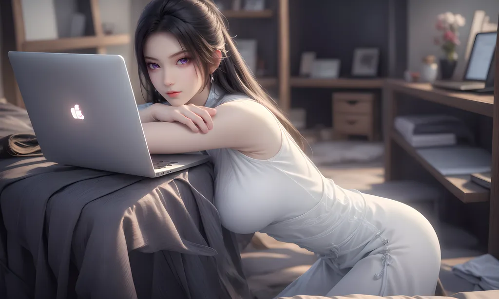 图片[5]-精选AI绘画 870 剑来-宁姚[15P]-草丛看图