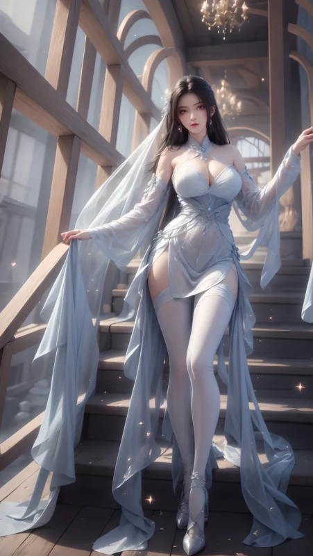 精选AI绘画 870 剑来-宁姚[15P]-草丛看图