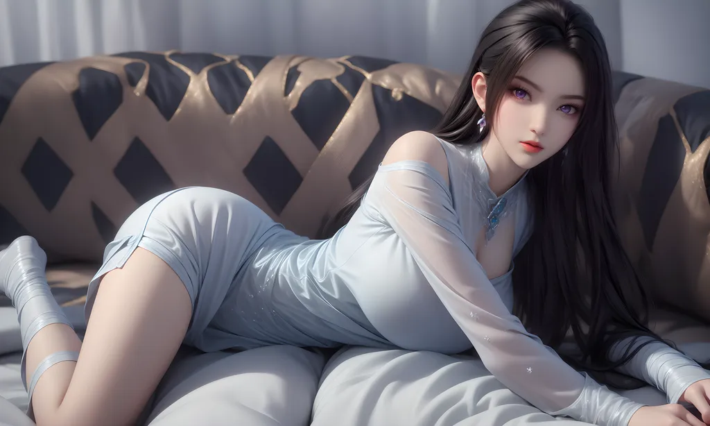 图片[6]-精选AI绘画 870 剑来-宁姚[15P]-草丛看图