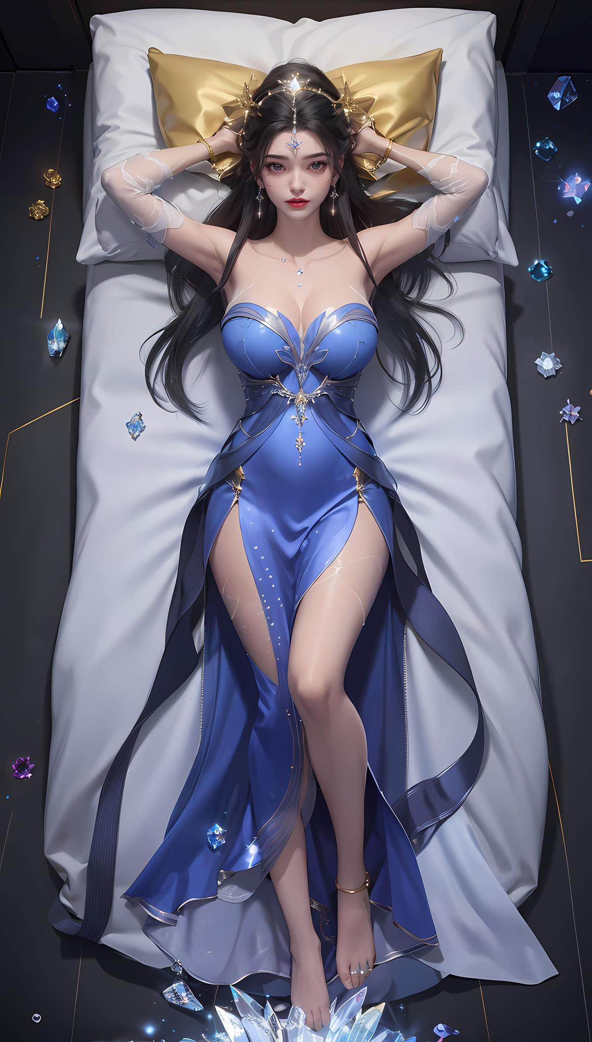 图片[4]-精选AI绘画 621 李慕婉5 [76P]-草丛看图