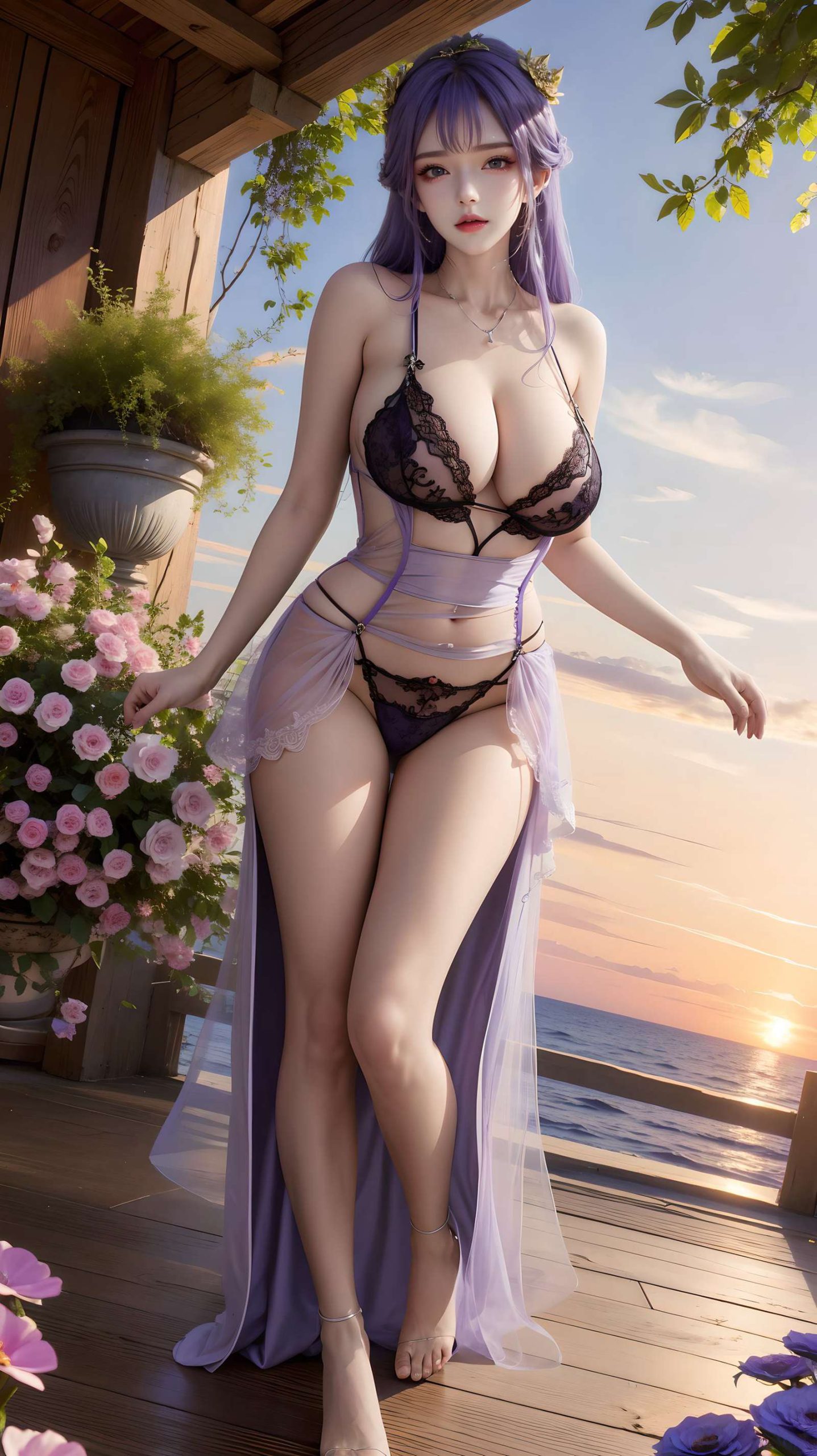 图片[3]-精选AI绘画 283 天穹[41P]-草丛看图