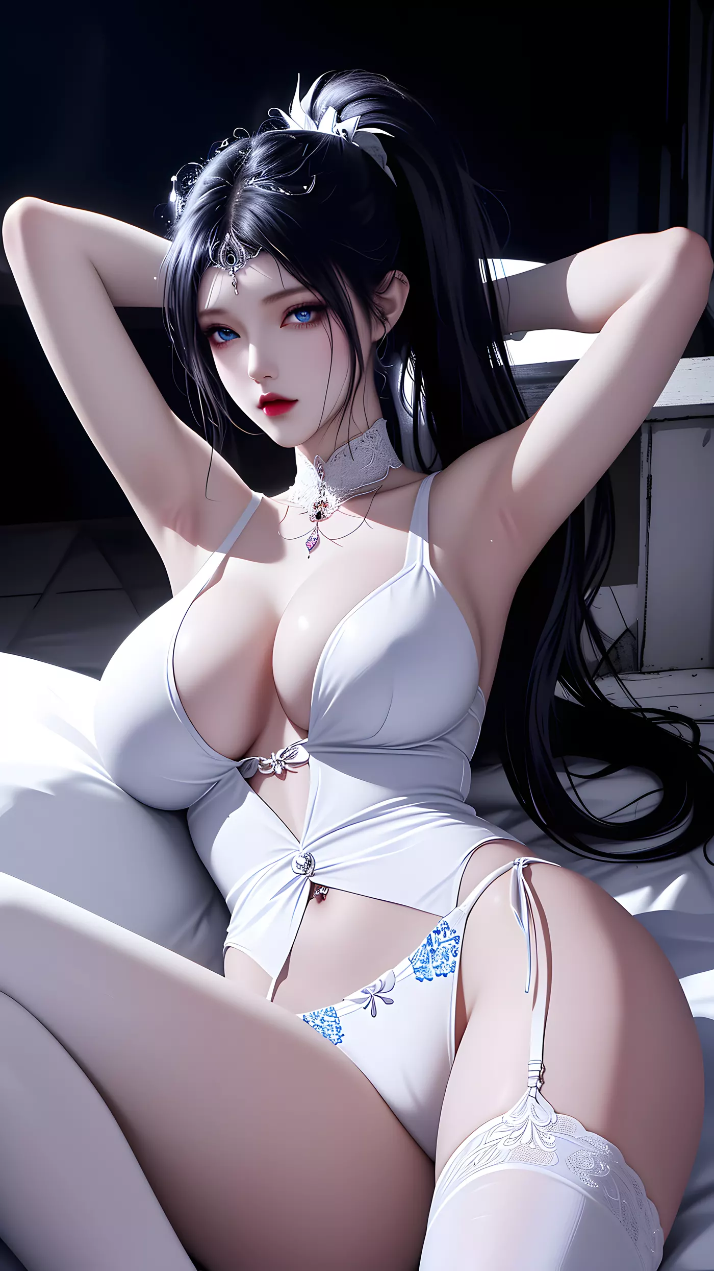 图片[3]-精选AI绘画 447 波塞西私人[37P]-草丛看图