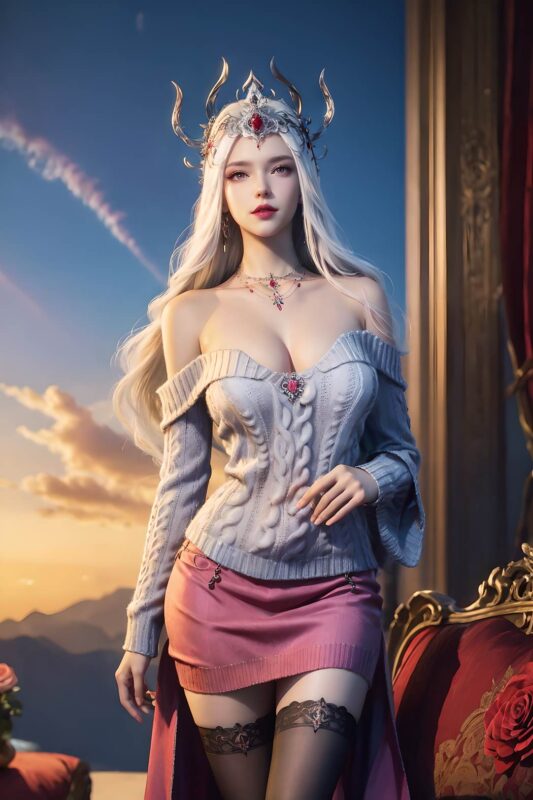 精选AI绘画 724 斗罗-波赛西[20P]-草丛看图